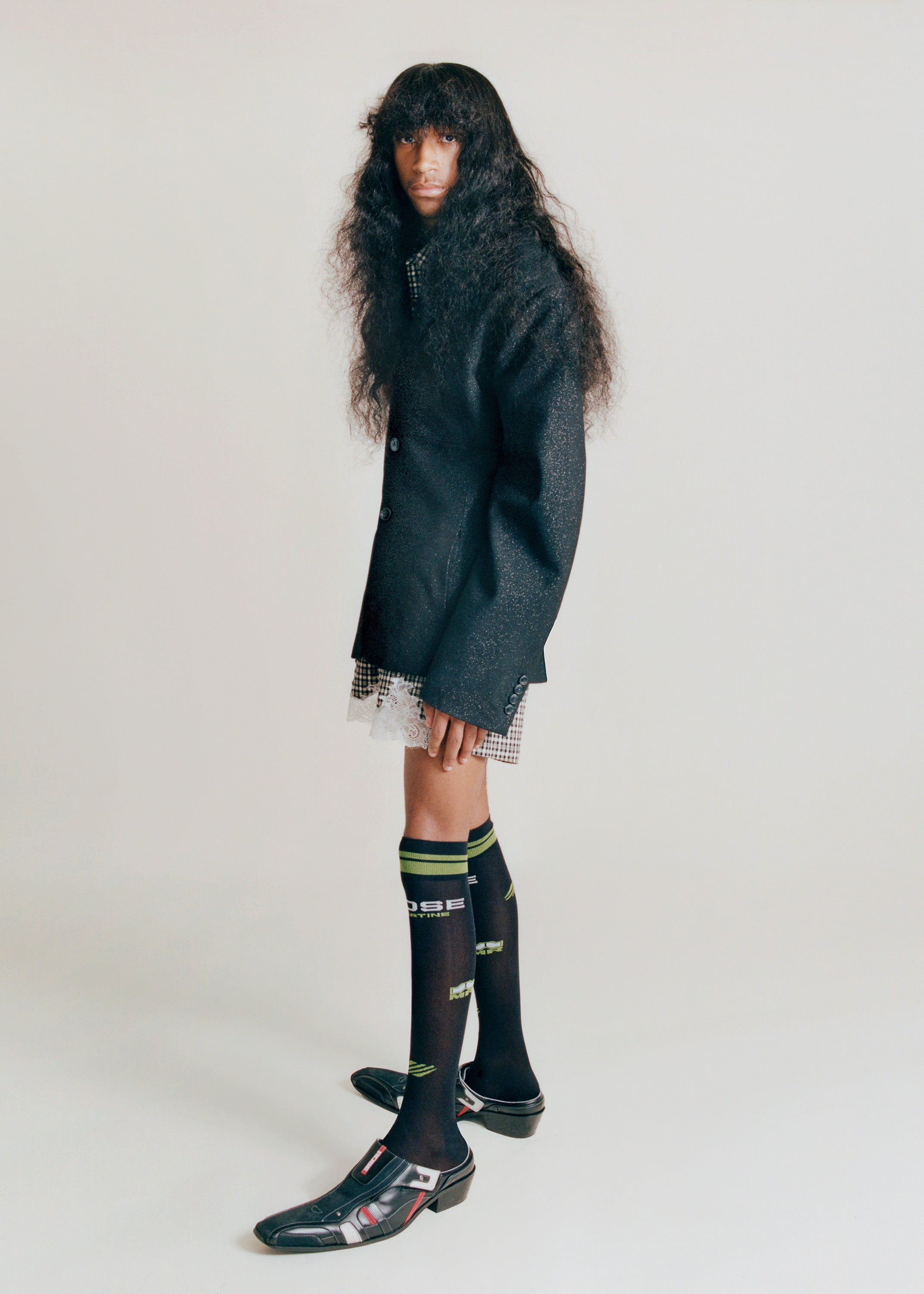 FRENCH KNICKERS in BLACK & GREEN | Martine Rose