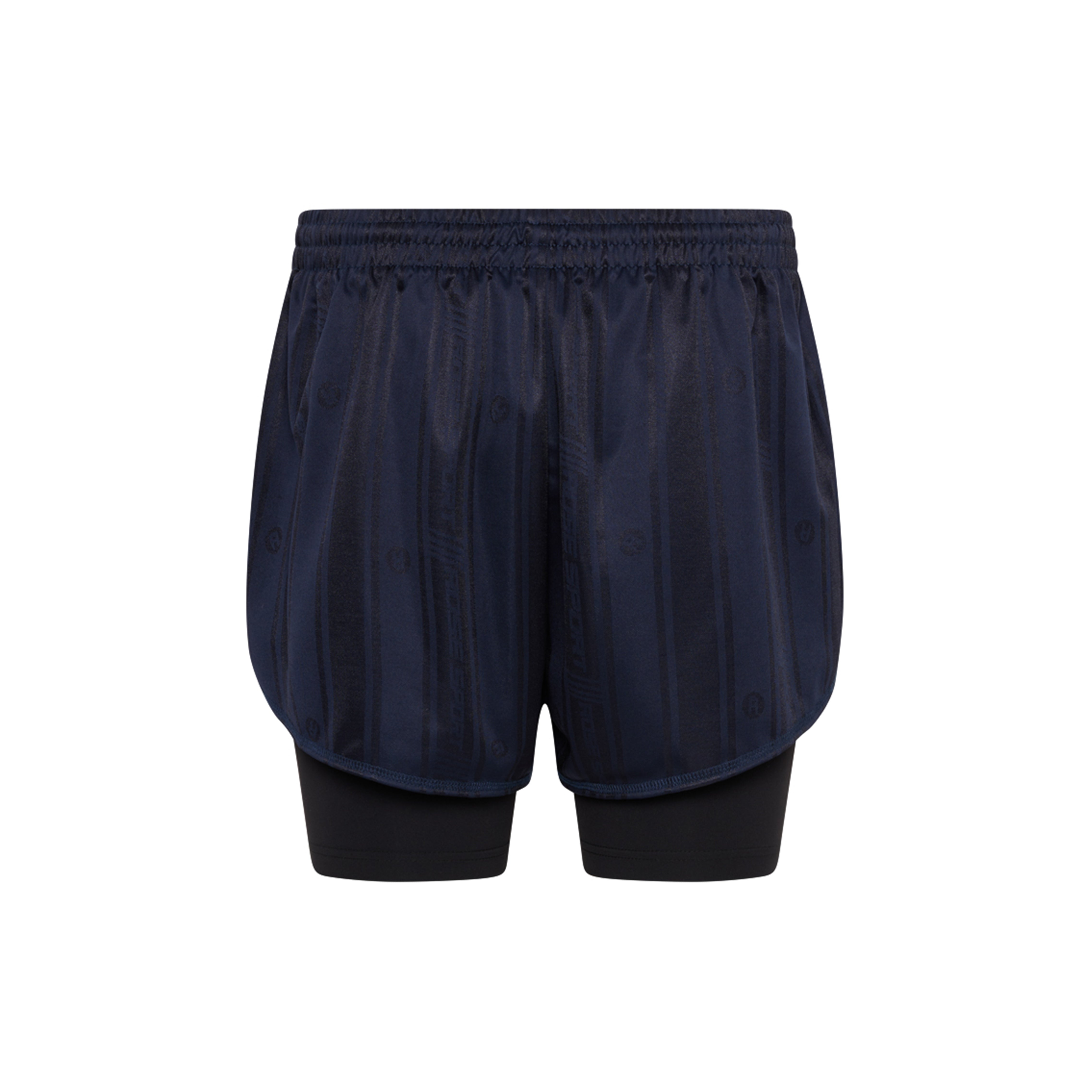 DOUBLE FOOTBALL SHORT in BLUE | Martine Rose