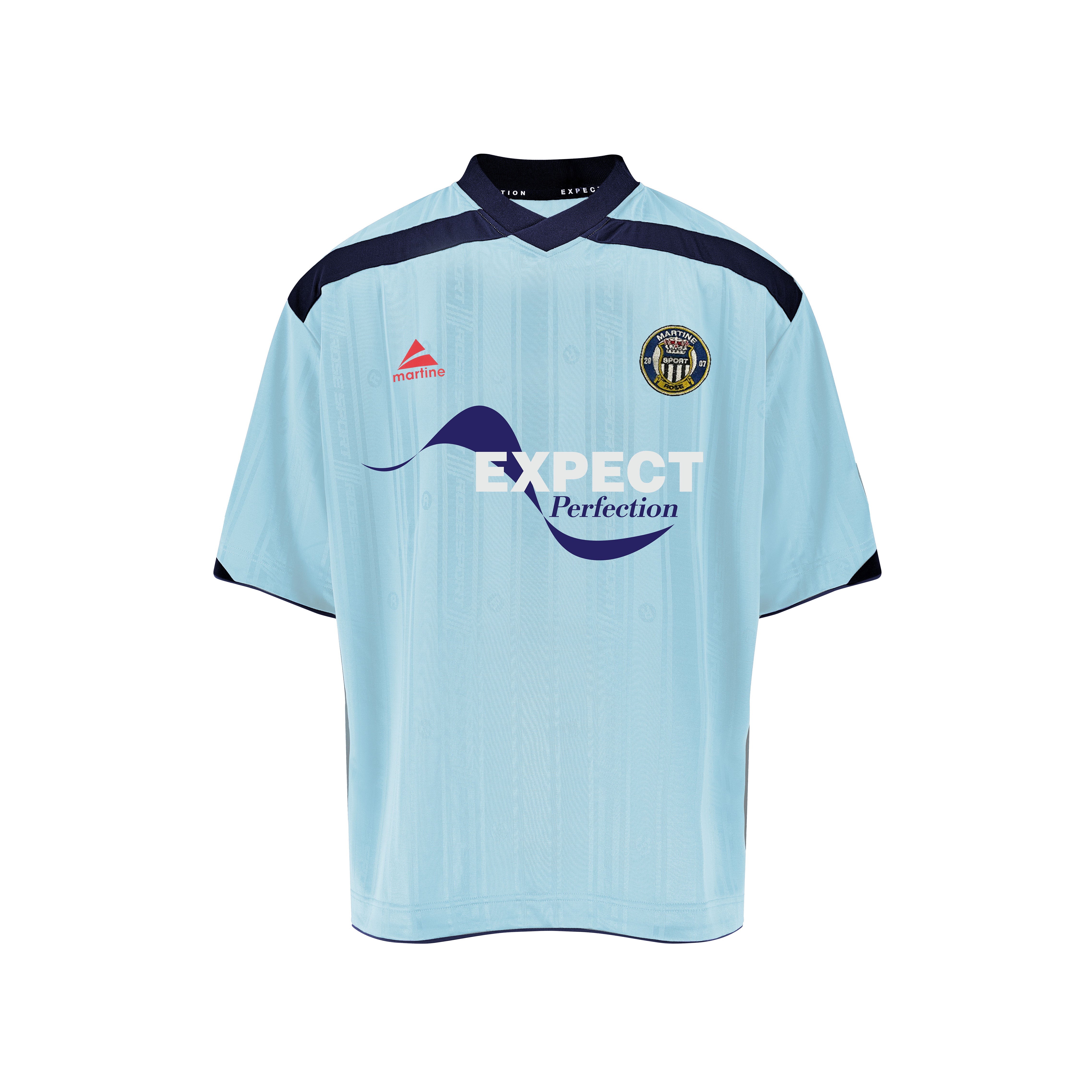 FOOTBALL TOP in BLUE - Sale | Martine Rose