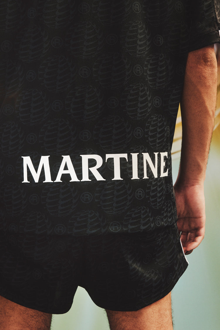 NIKE x MARTINE ROSE FOOTBALL JERSEY in BLACK | Martine Rose