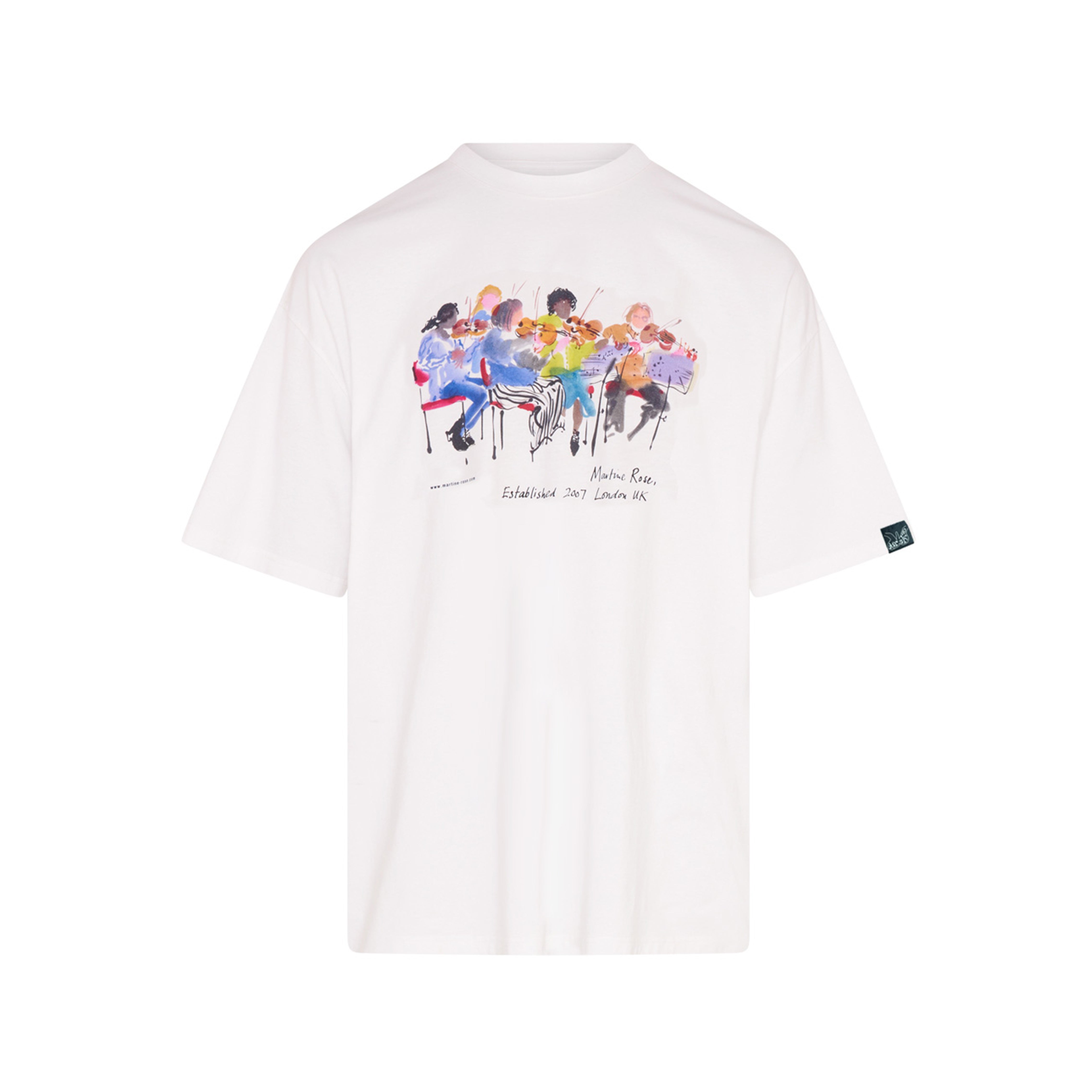 S/S OVERSIZED T-SHIRT in WHITE | Martine Rose