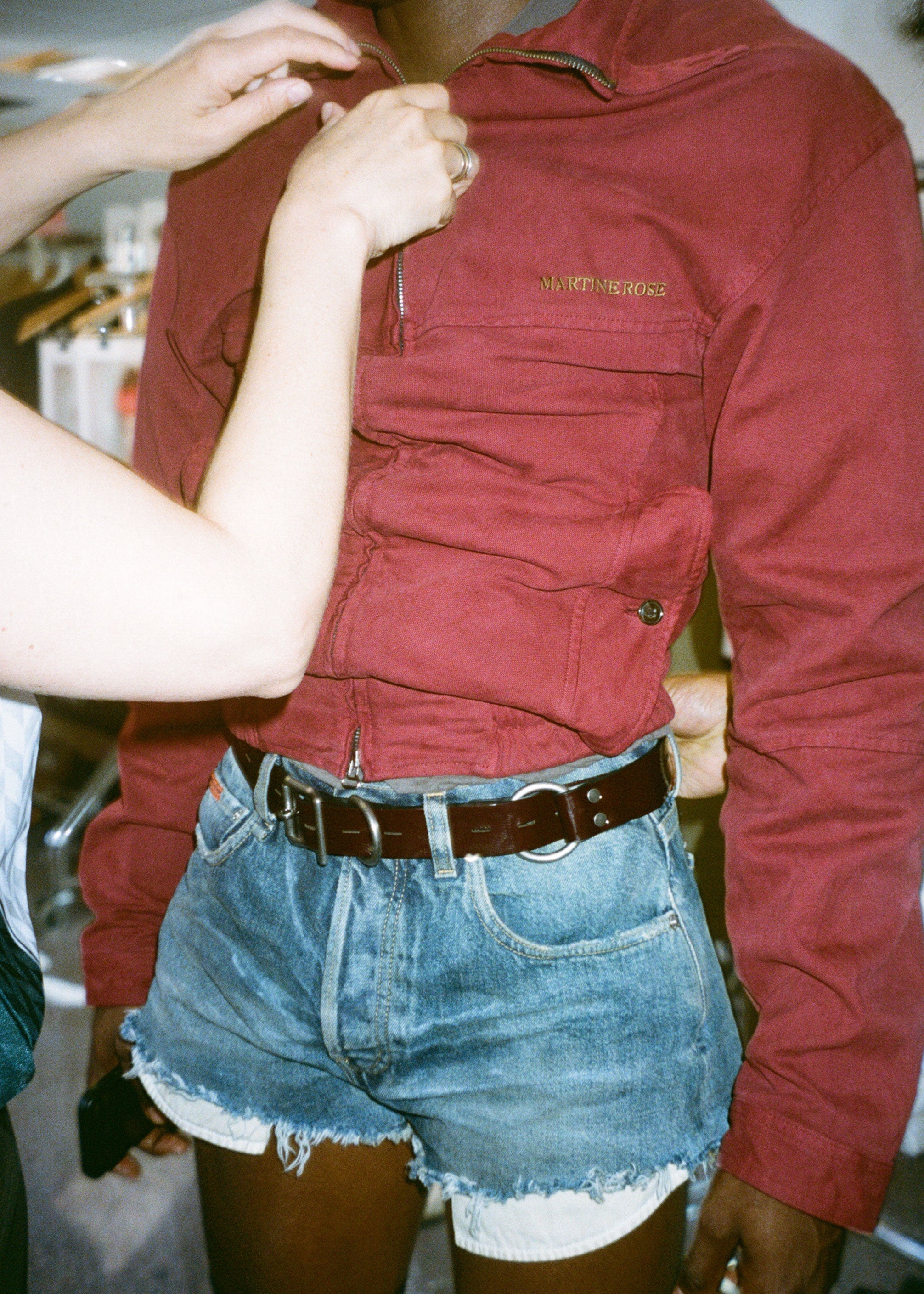 HARRINGTON in BURGUNDY | Martine Rose