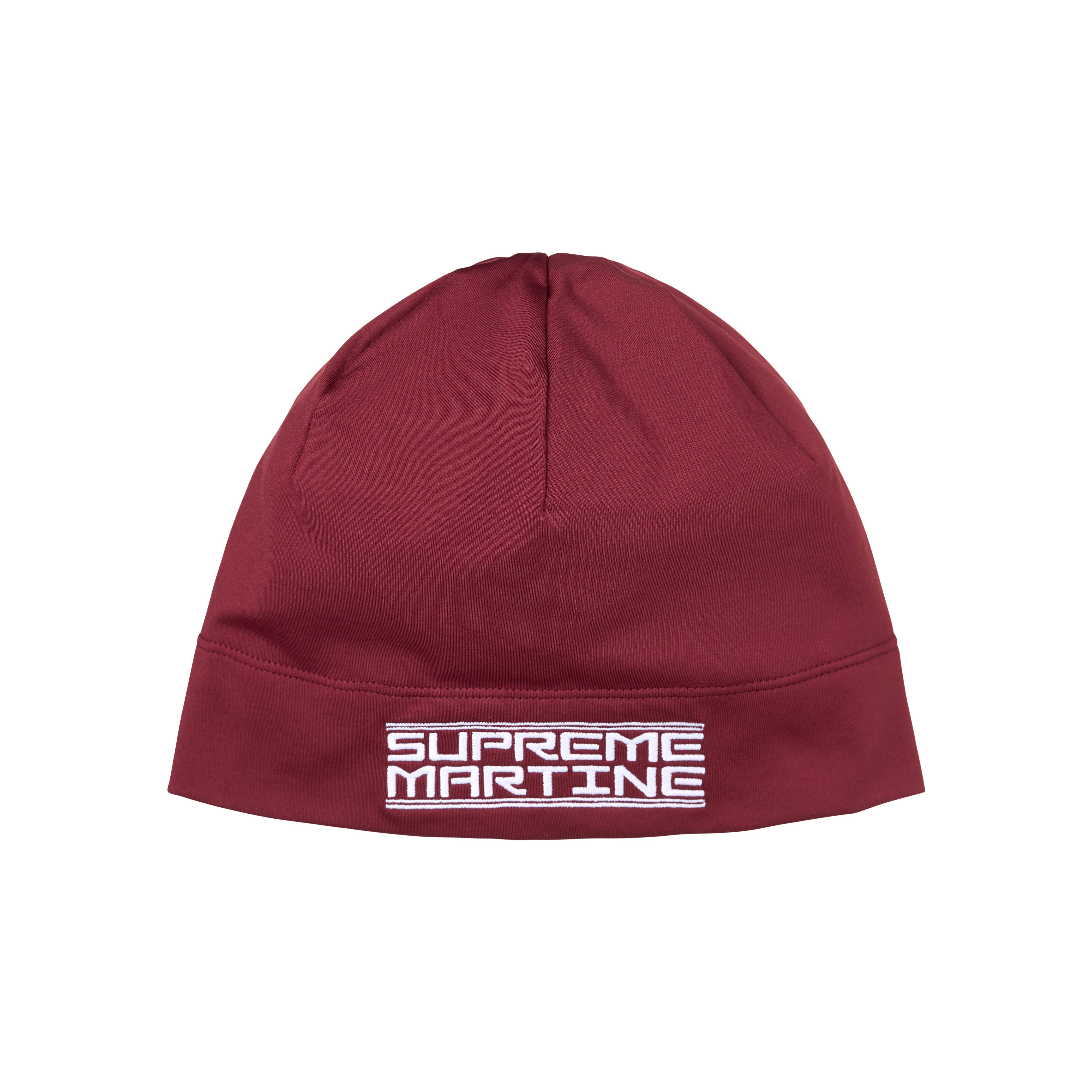 PREORDER SUPREME®/MARTINE ROSE® BASE LAYER BEANIE in RED | Martine Rose