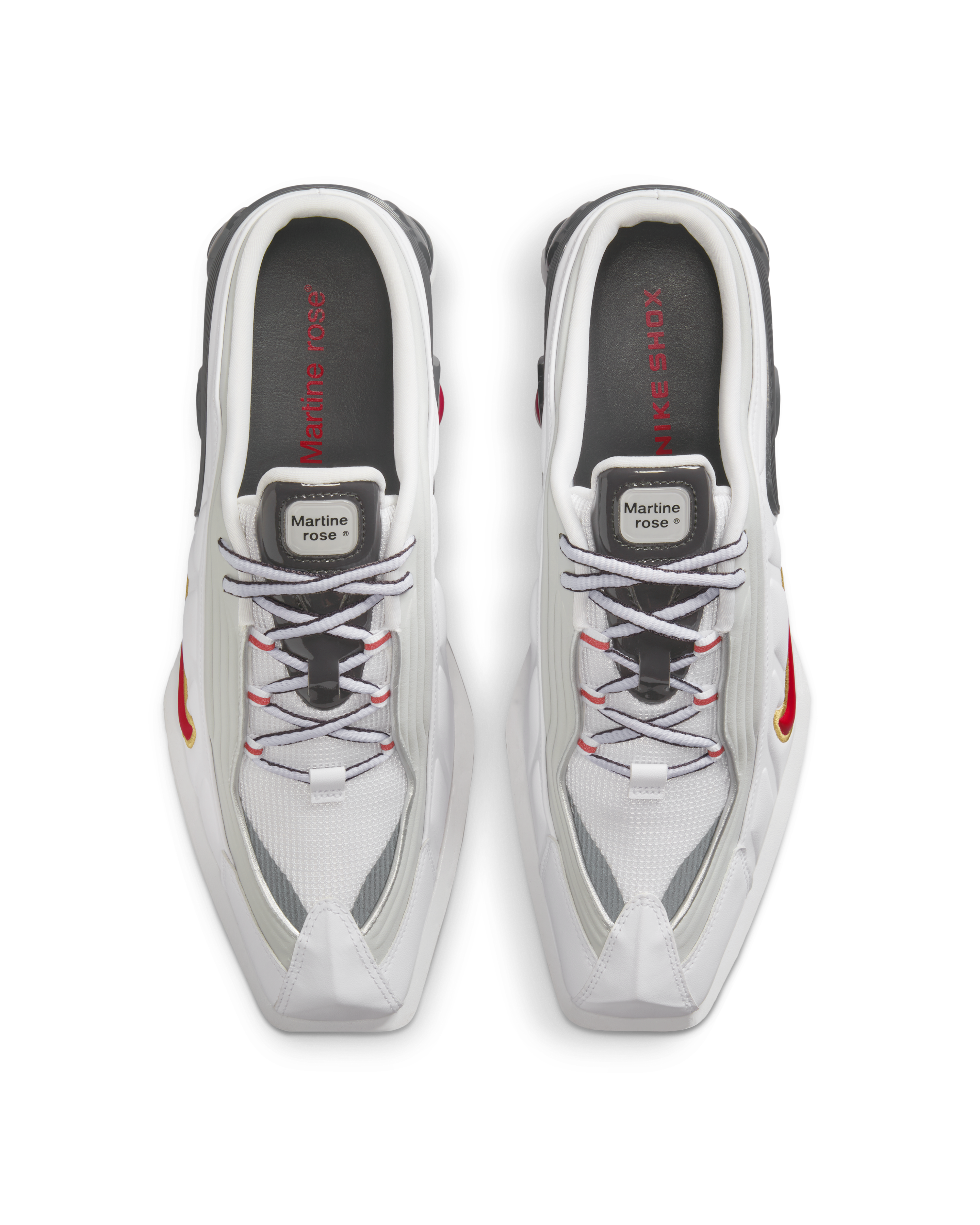 NIKE x MARTINE ROSE MR4 SHOX in WHITE MULTI | Martine Rose