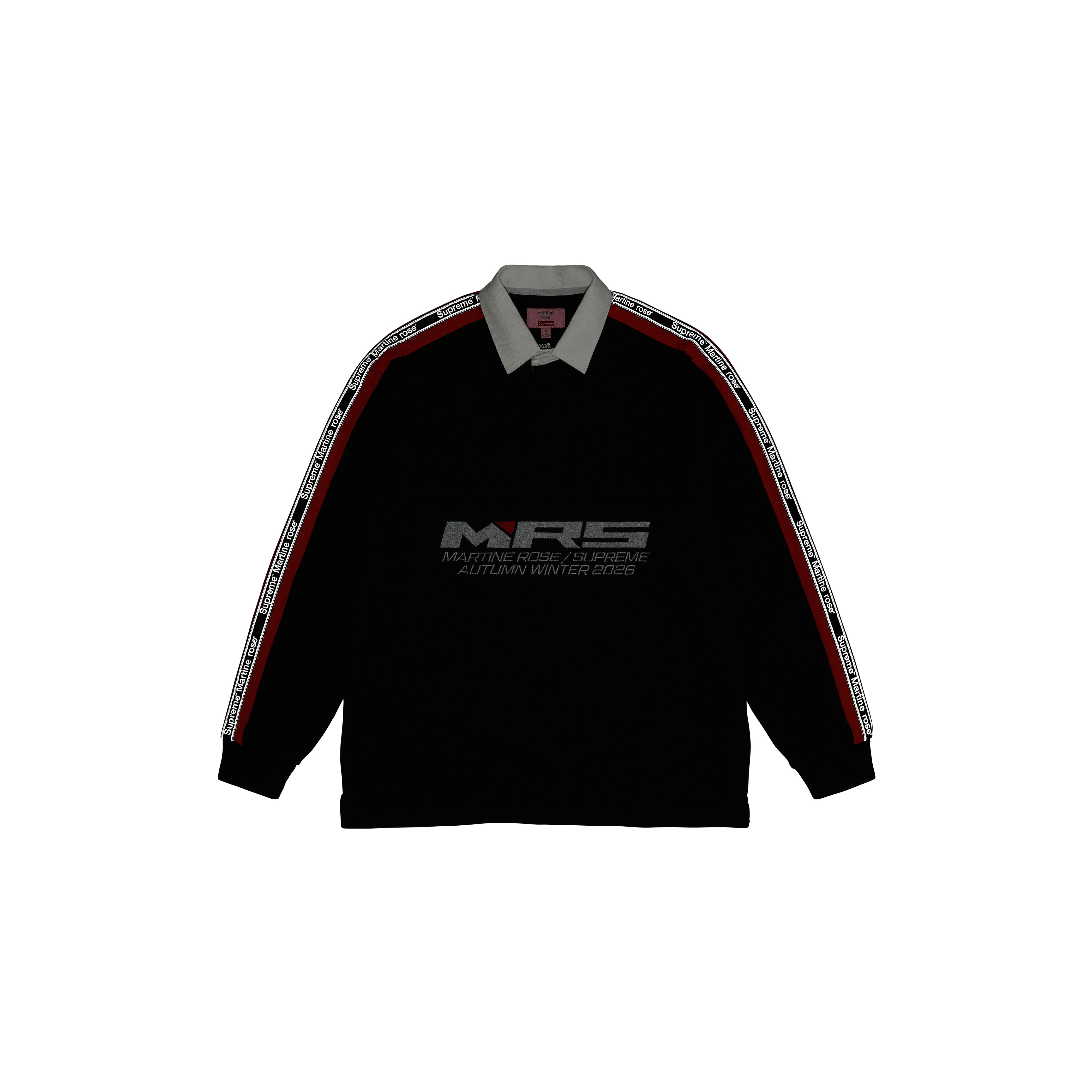 PREORDER SUPREME®/MARTINE ROSE® RUGBY in BLACK | Martine Rose