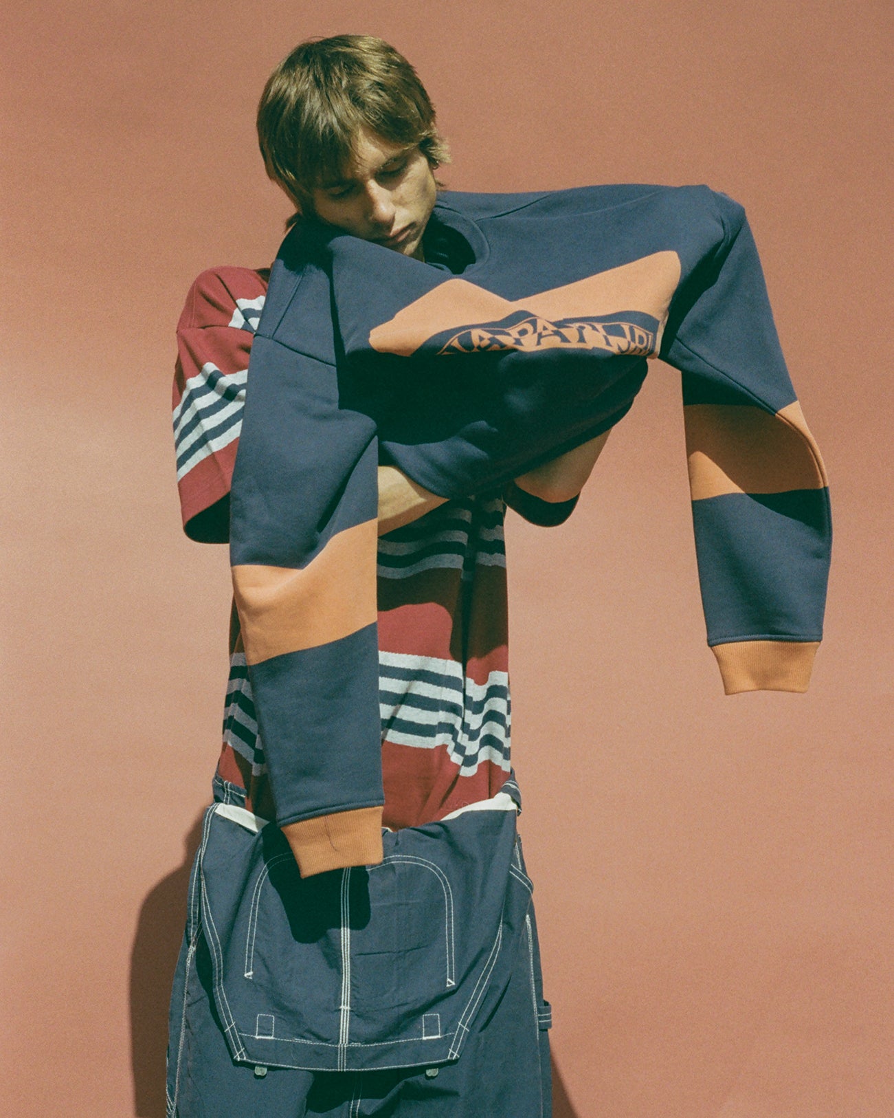 BACCHUS SWEATSHIRT in BLUE | Martine Rose