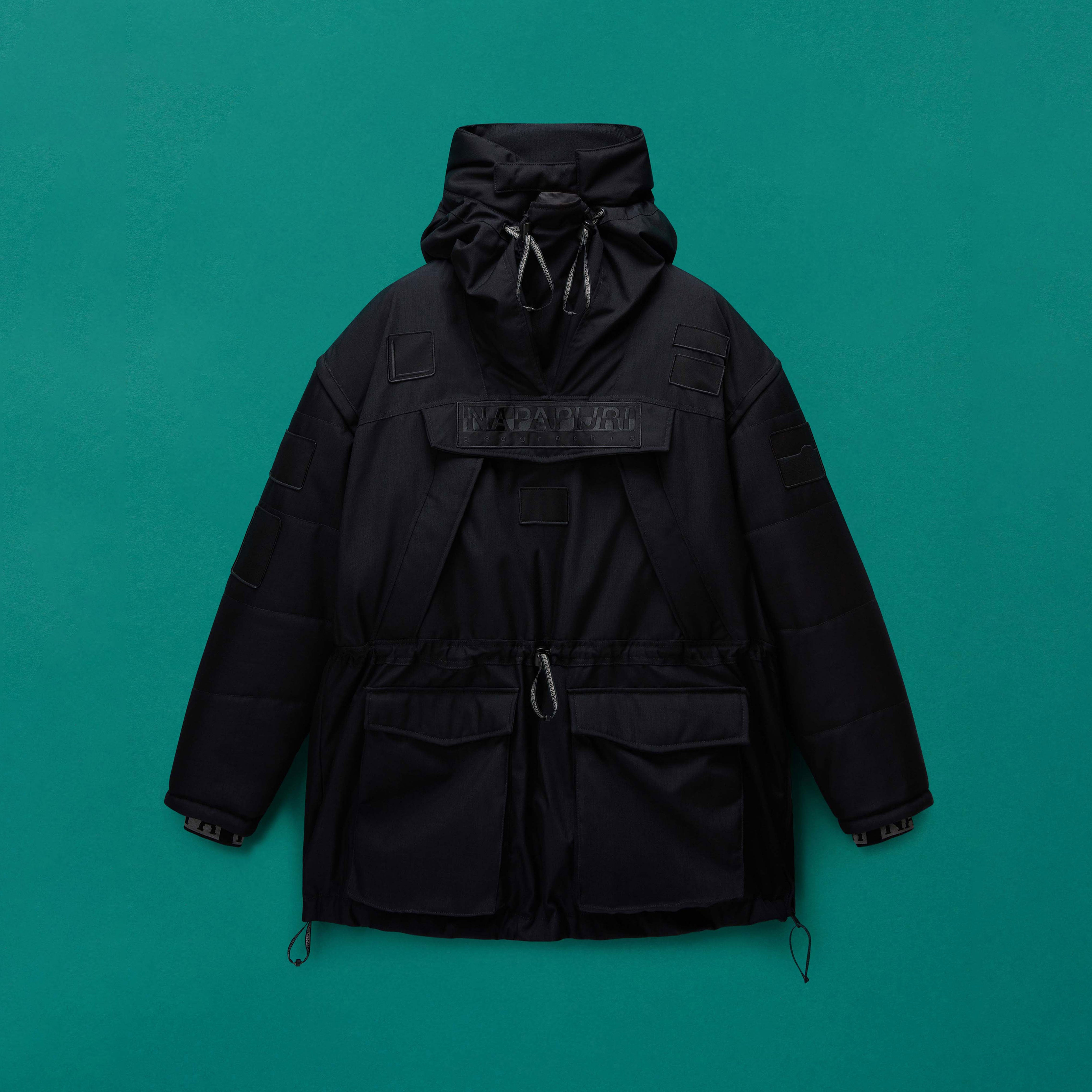 SKIDOO COMMON ANORAK JACKET in BLACK | Martine Rose