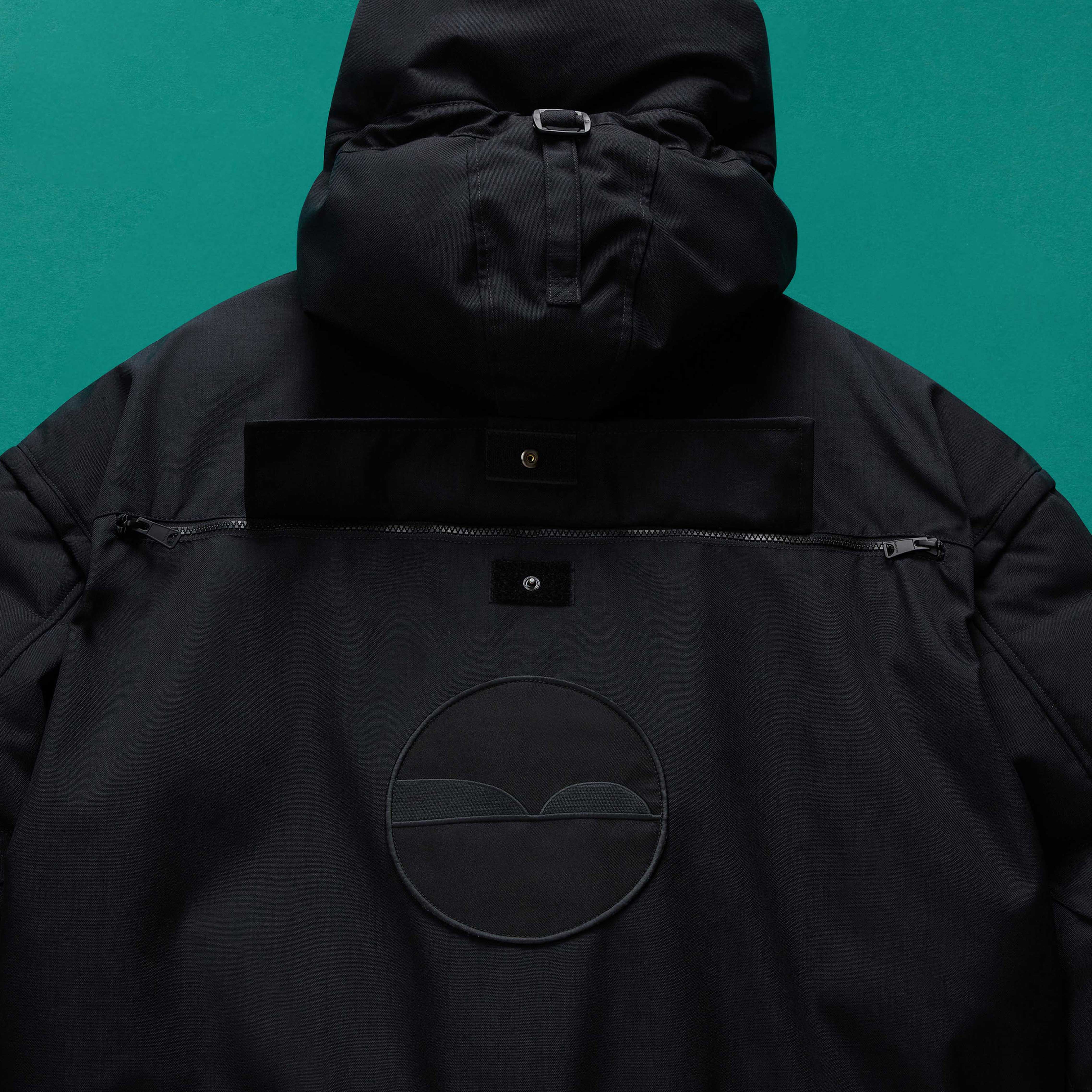 SKIDOO COMMON ANORAK JACKET in BLACK | Martine Rose