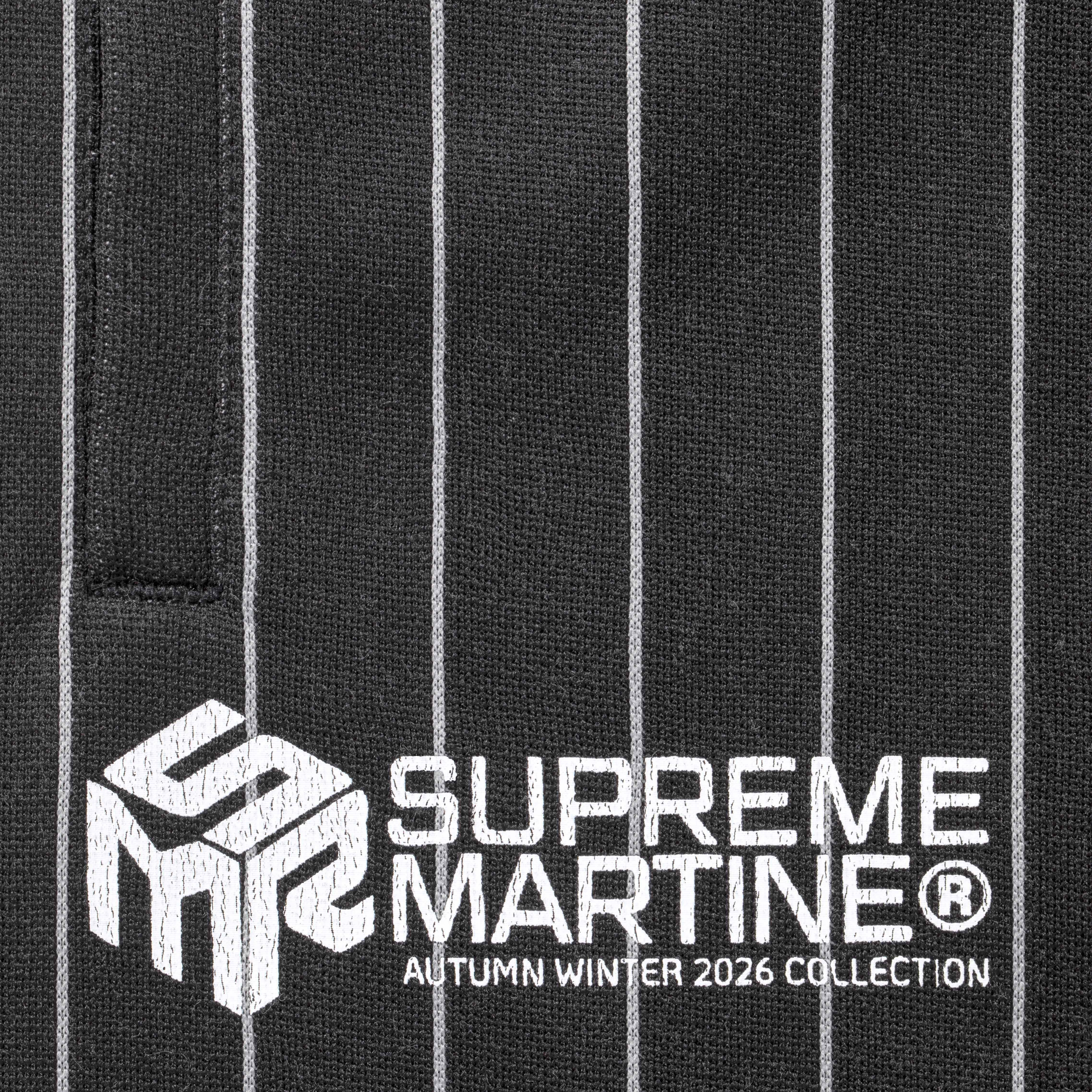 PREORDER SUPREME®/MARTINE ROSE® TRACK PANT in BLACK | Martine Rose
