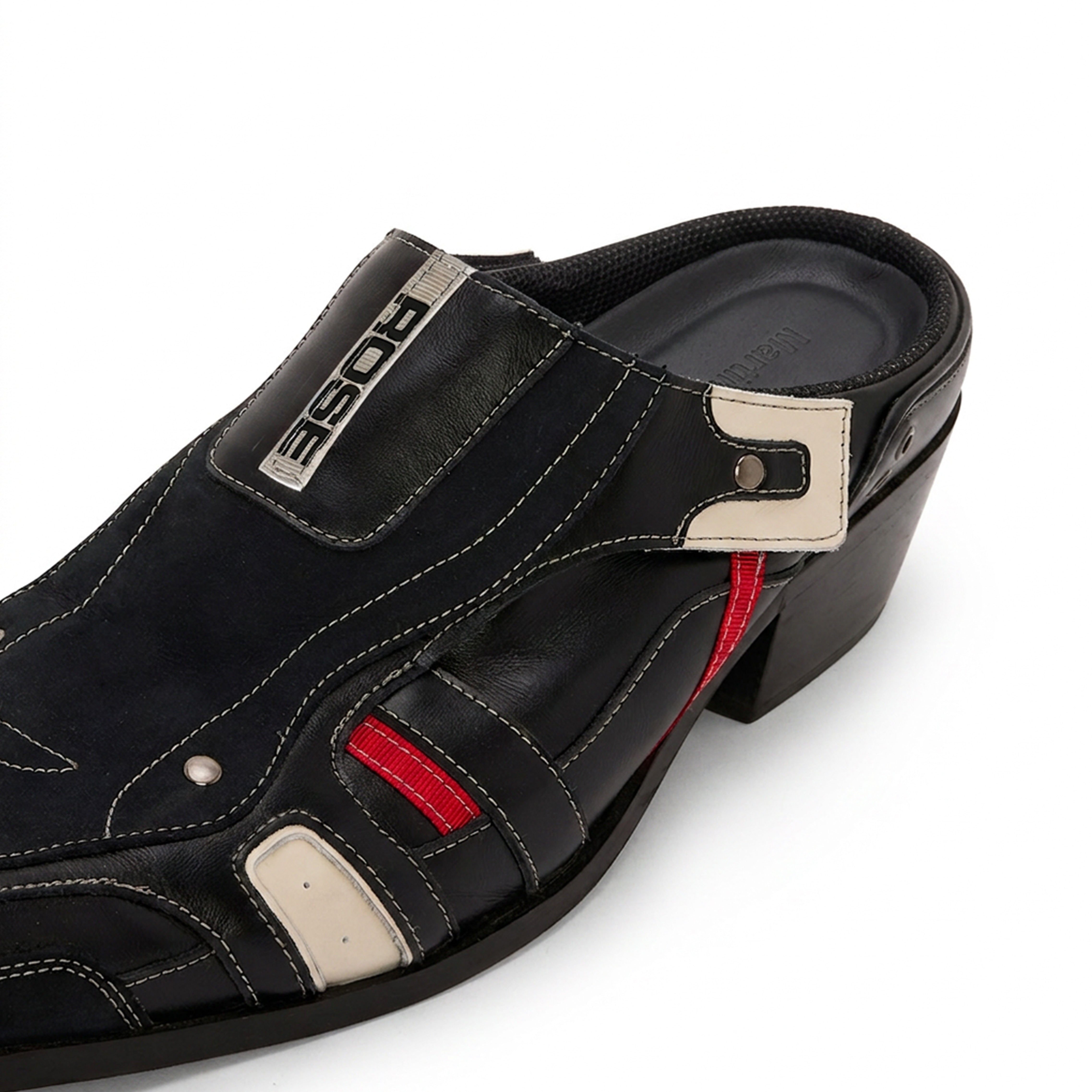 SPORTY SNOUT MULE in BLACK | Martine Rose