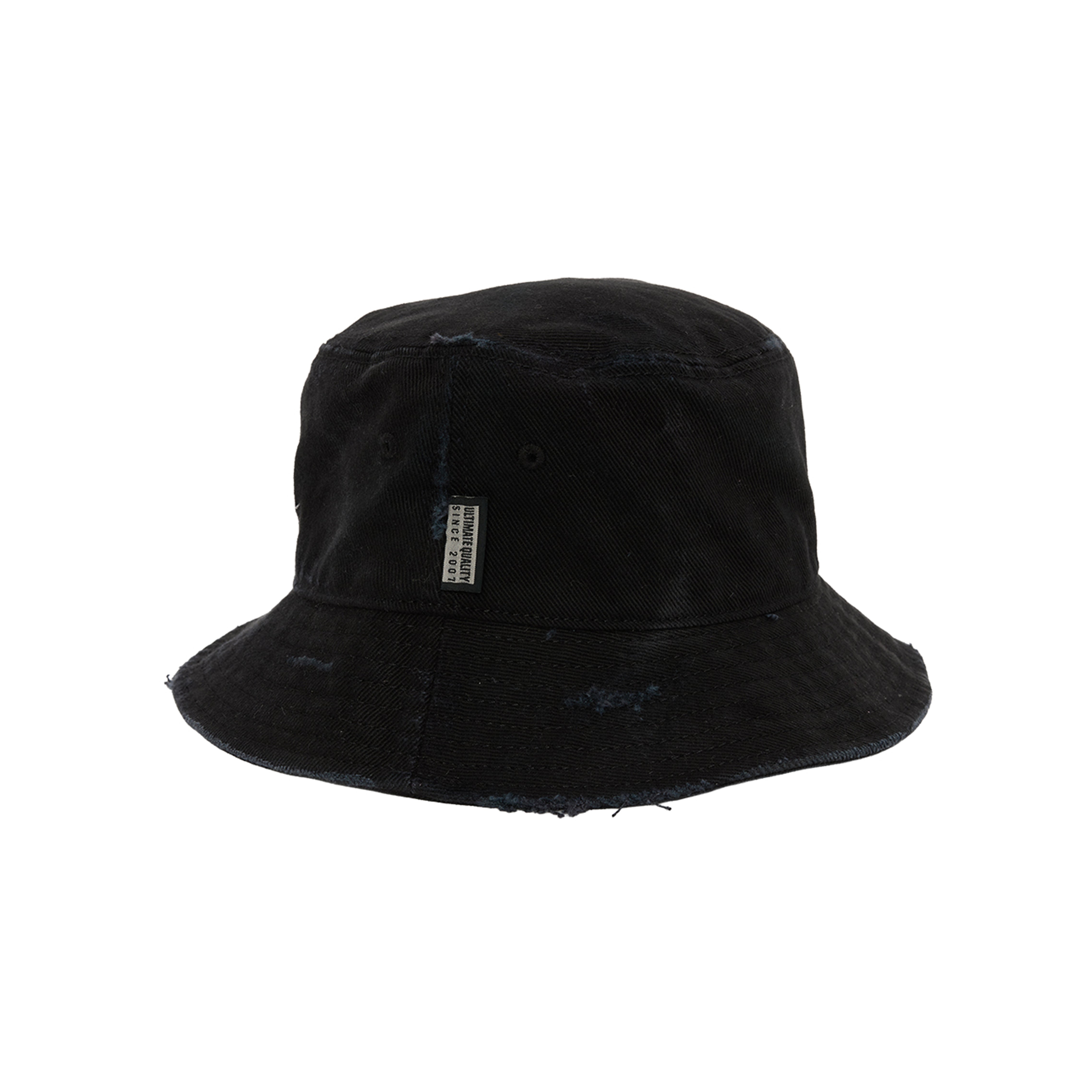 SIGNATURE BUCKET HAT in WASHED BLACK | Martine Rose