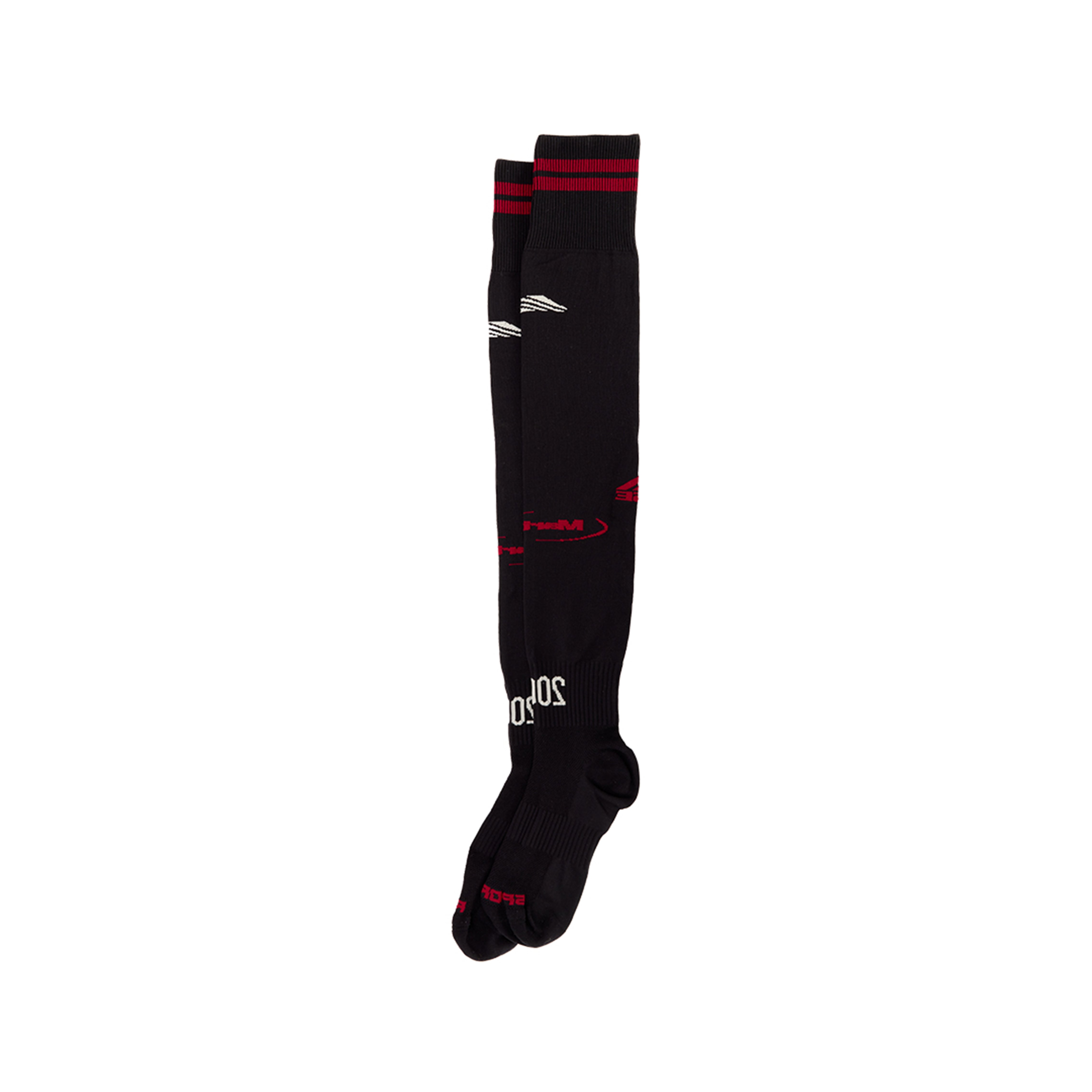 KNEE HIGH FOOTBALL SOCKS in BLACK - New arrivals | Martine Rose