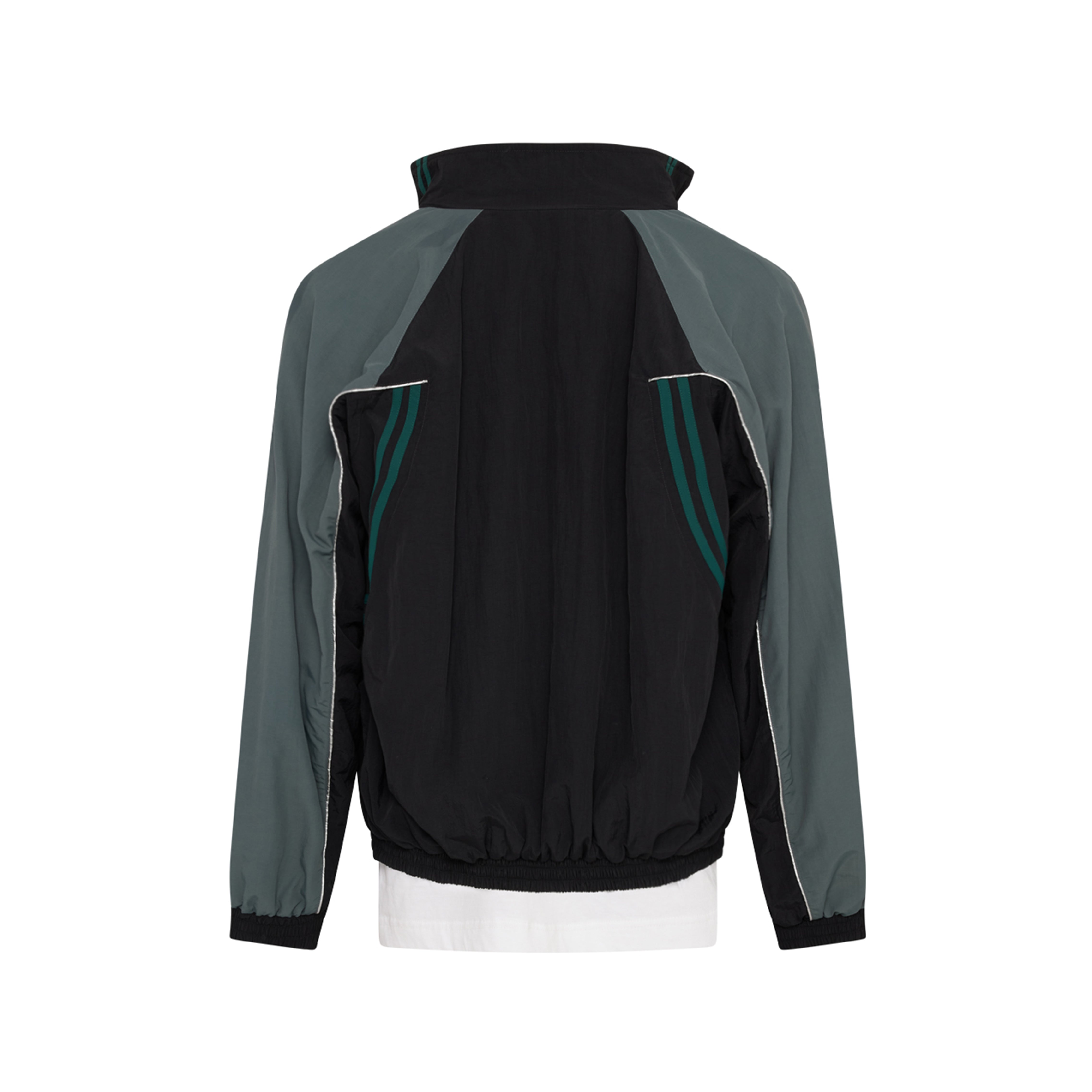 T-LINING TRACK JACKET in BLACK & TEAL - Outerwear | Martine Rose