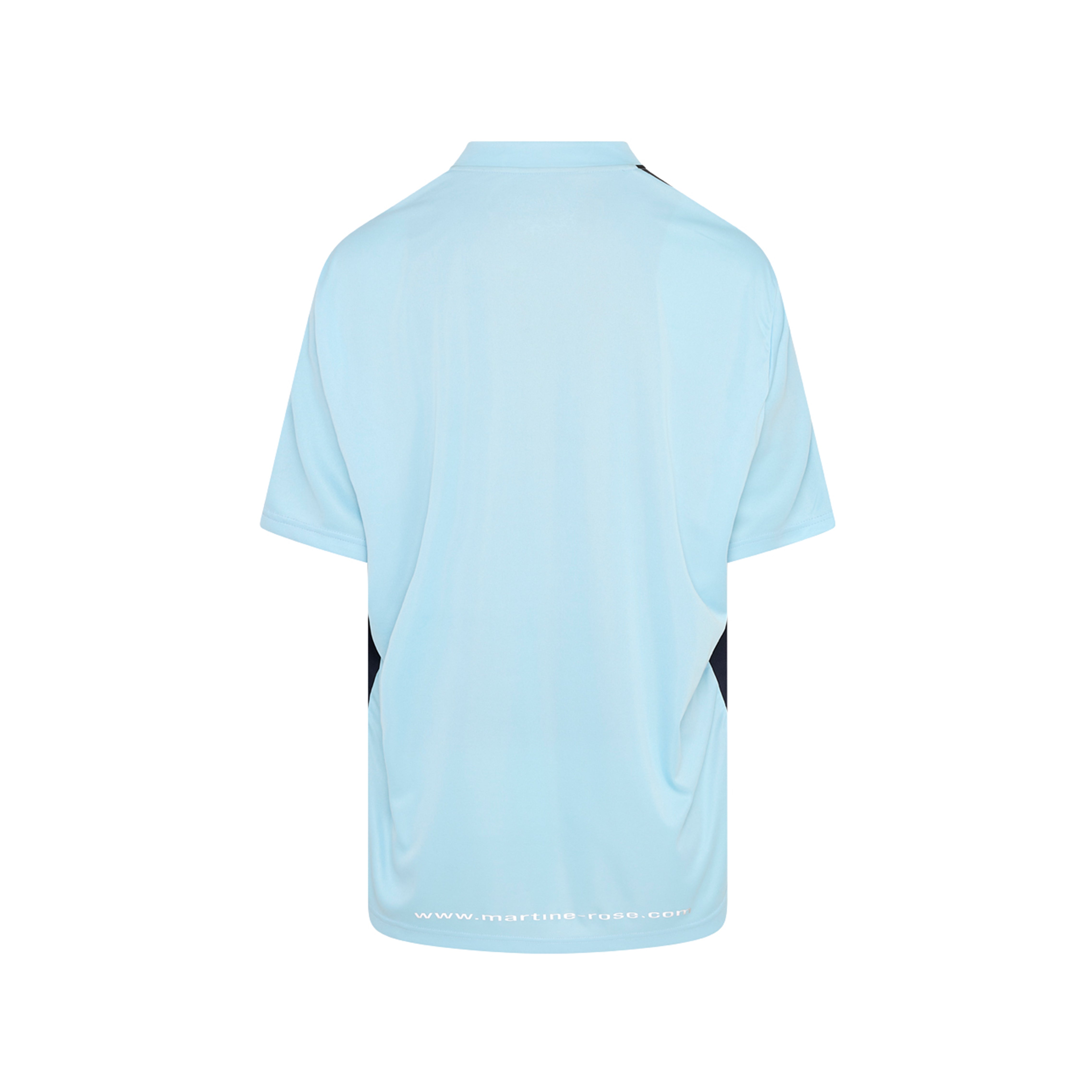 WOMENS HALF STRETCH FOOTBALL TOP in BLUE | Martine Rose