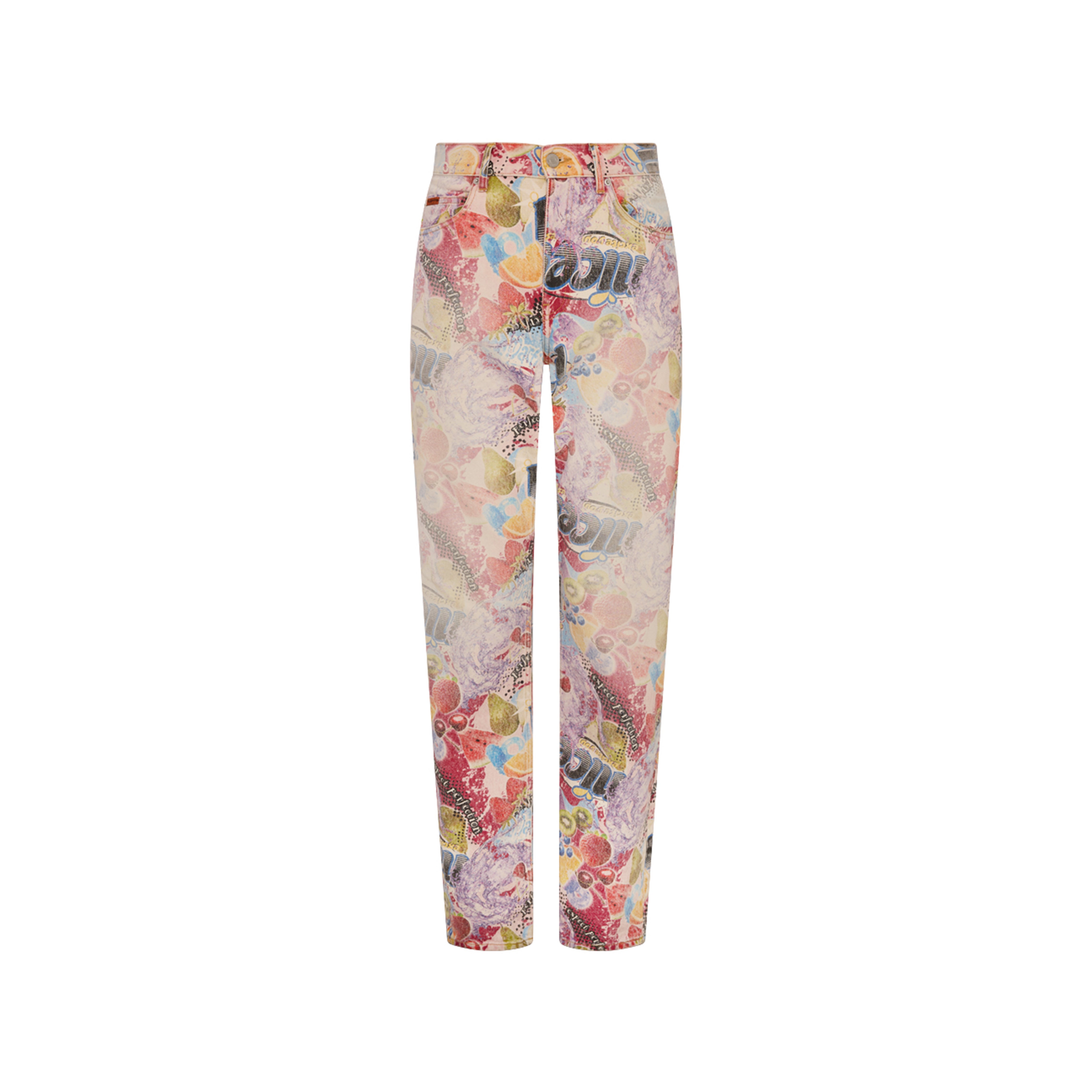 5 POCKET JEAN in MULTI FRUITS - Denim | Martine Rose