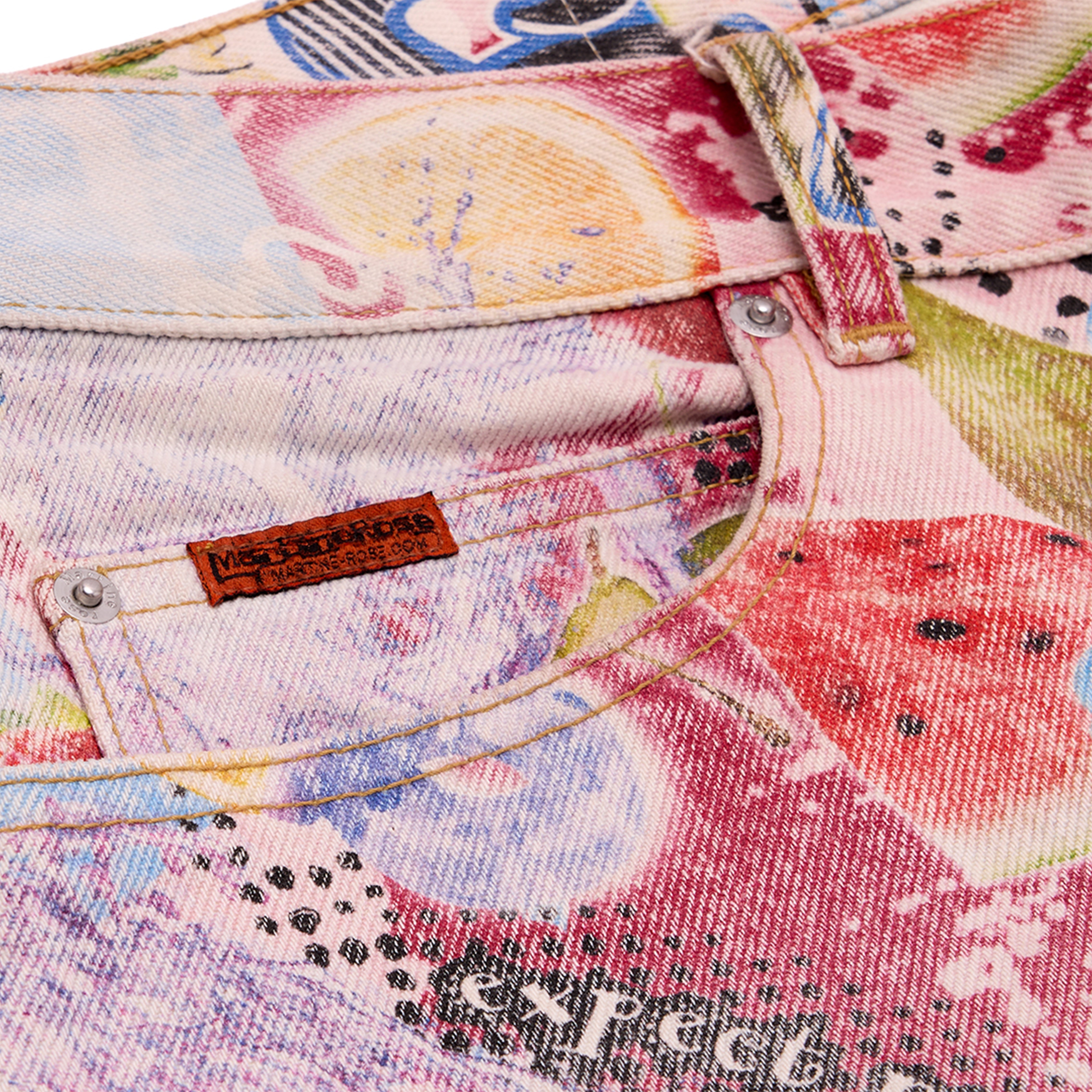 5 POCKET JEAN in MULTI FRUITS | Martine Rose