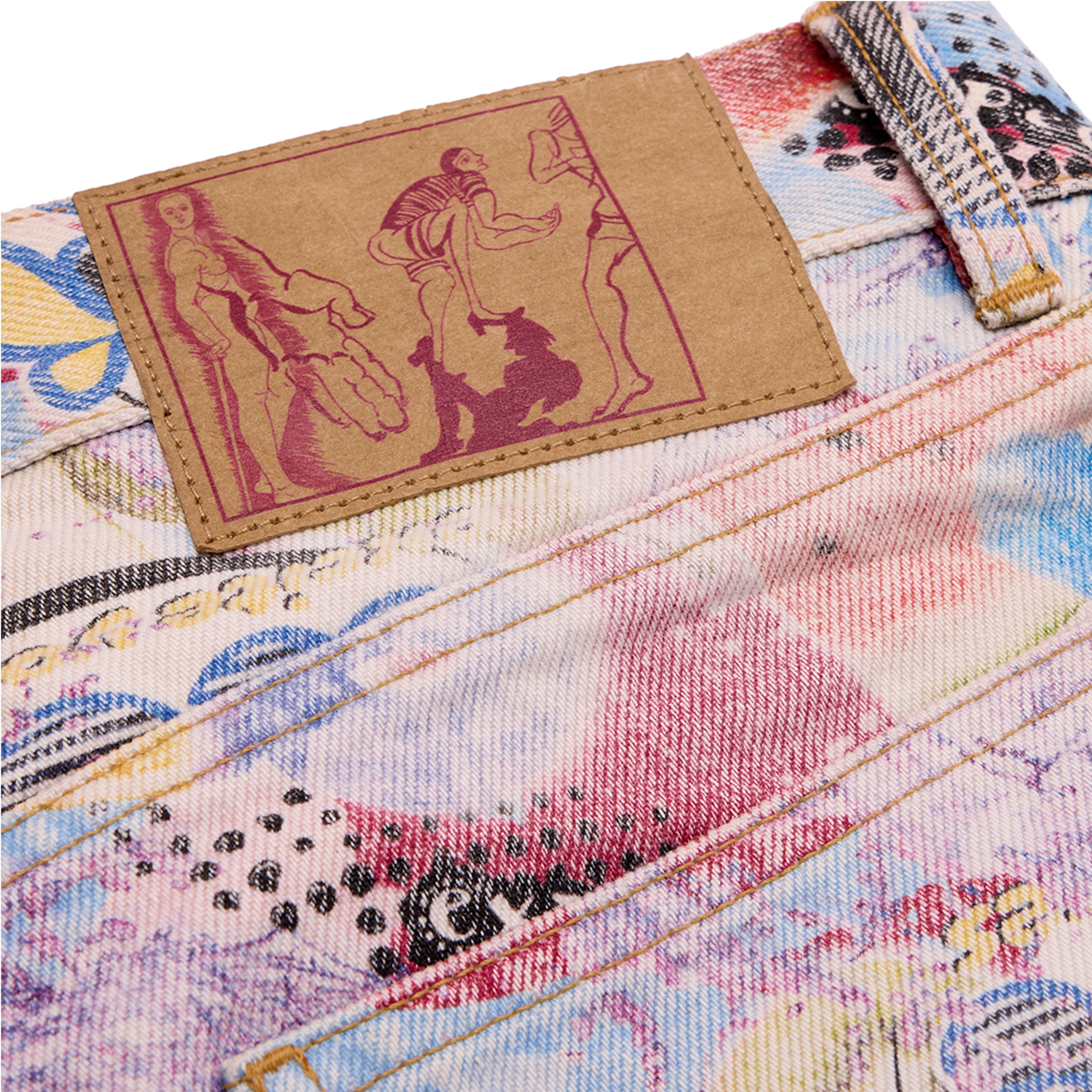 5 POCKET JEAN in MULTI FRUITS | Martine Rose
