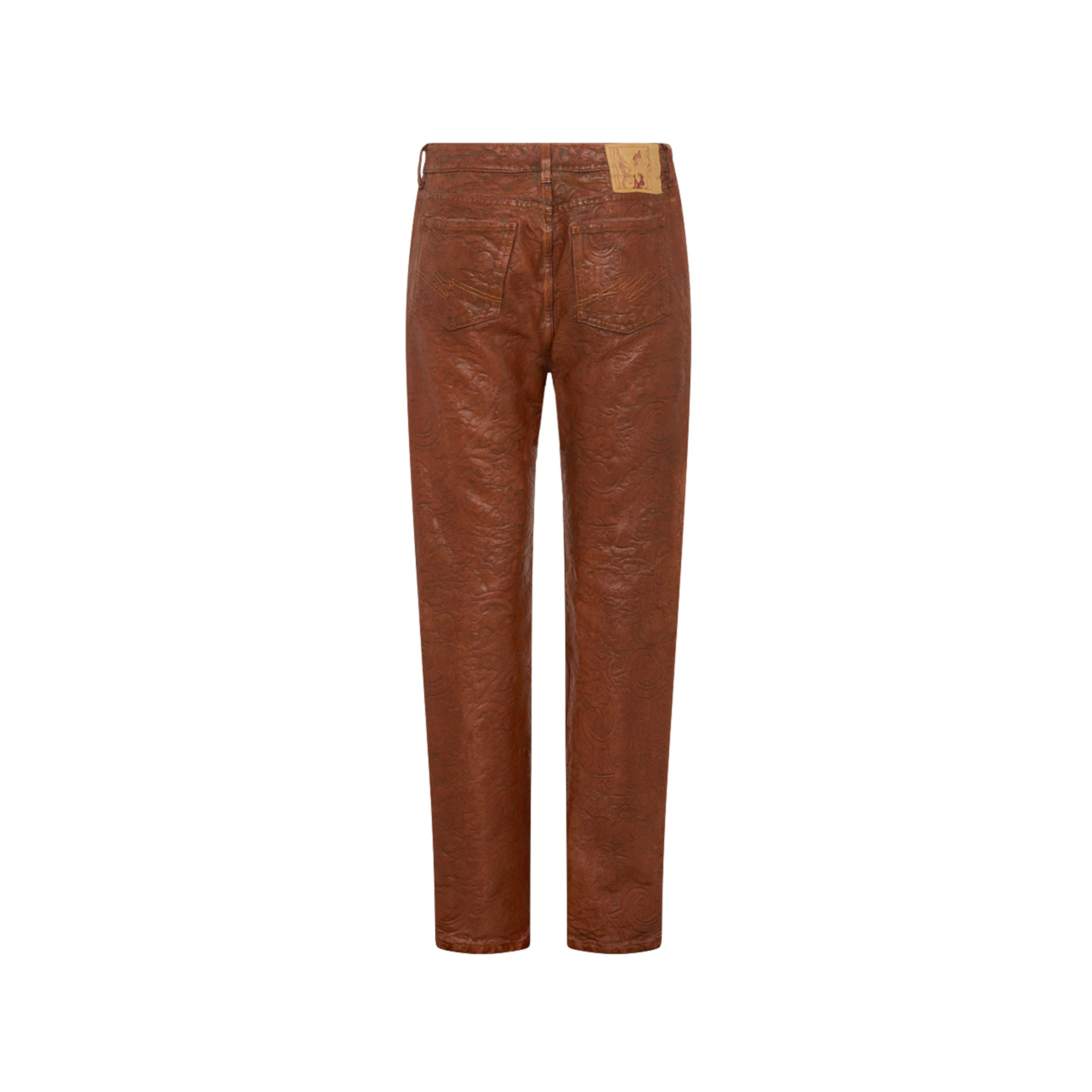 5 POCKET JEAN in BROWN - Pants | Martine Rose