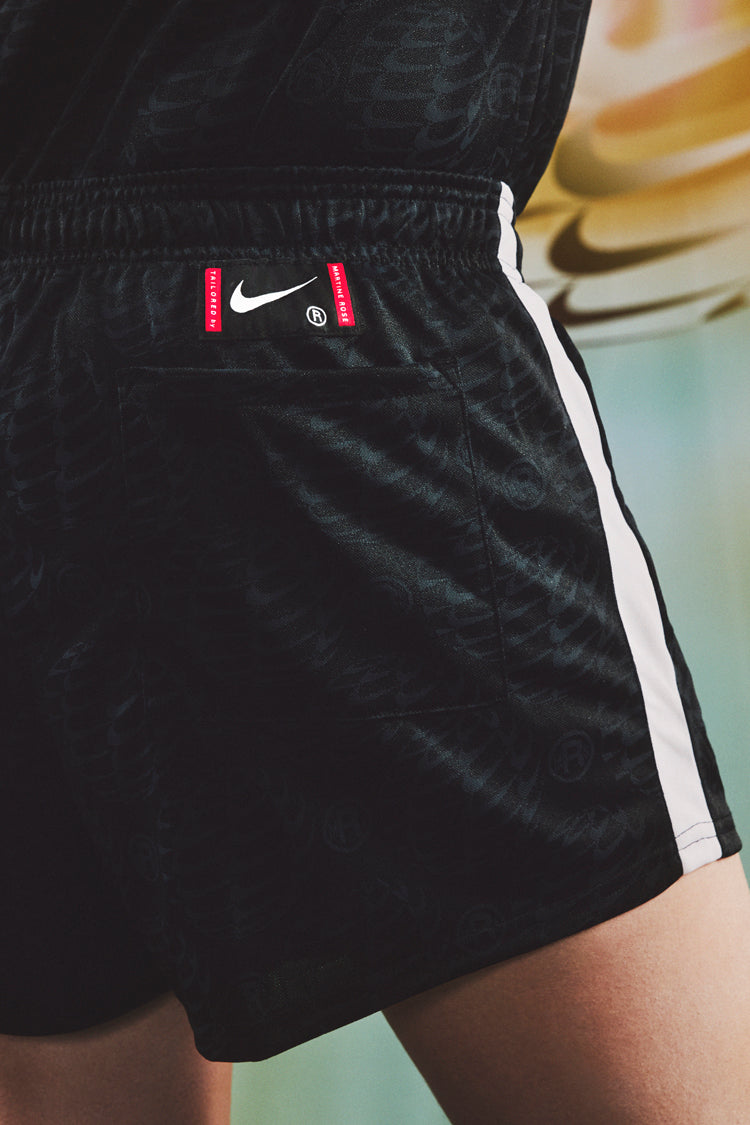 NIKE x MARTINE ROSE FOOTBALL SHORTS in BLACK - Exclusive | Martine Rose