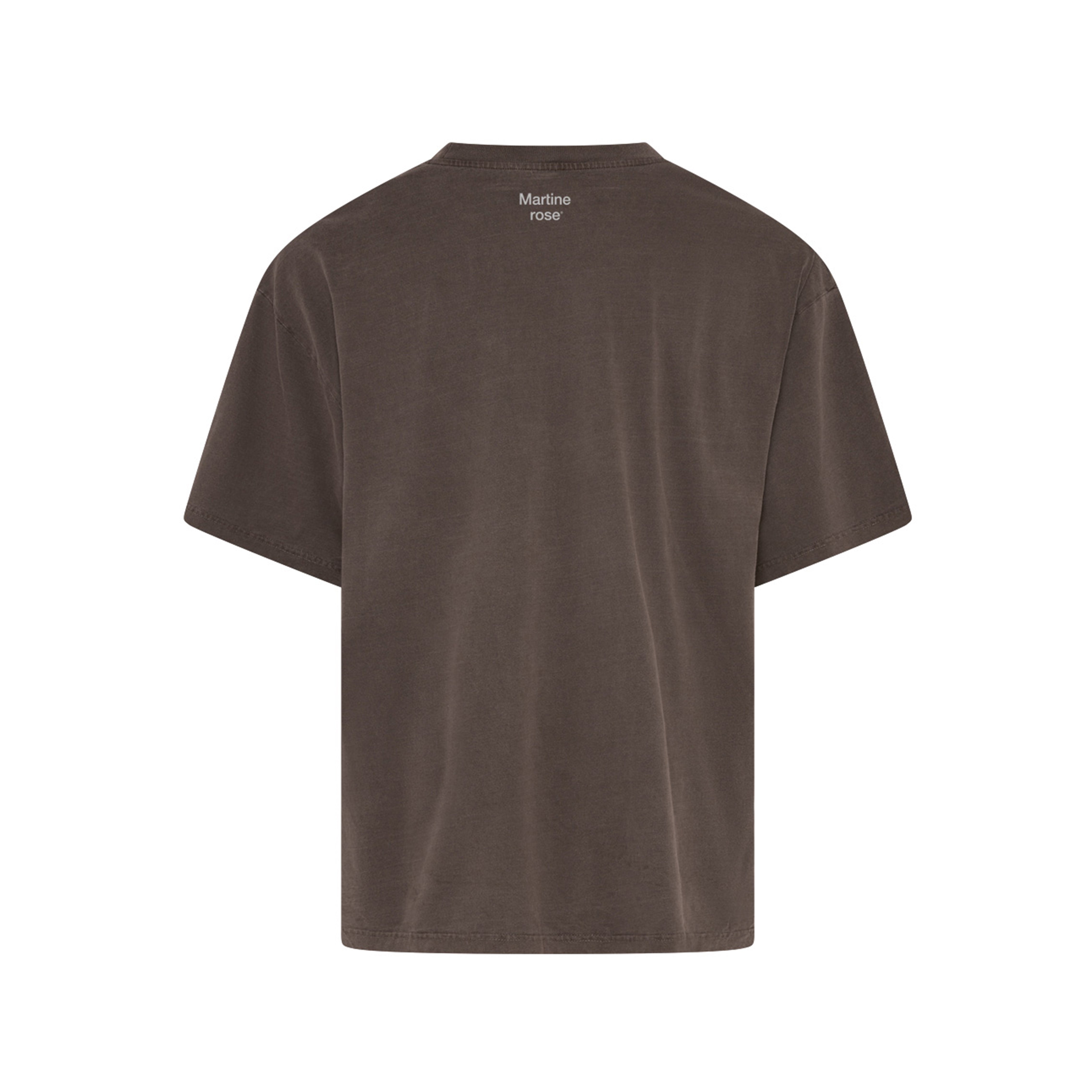 S/S OVERSIZED T-SHIRT in WASHED BROWN - T-shirts | Martine Rose