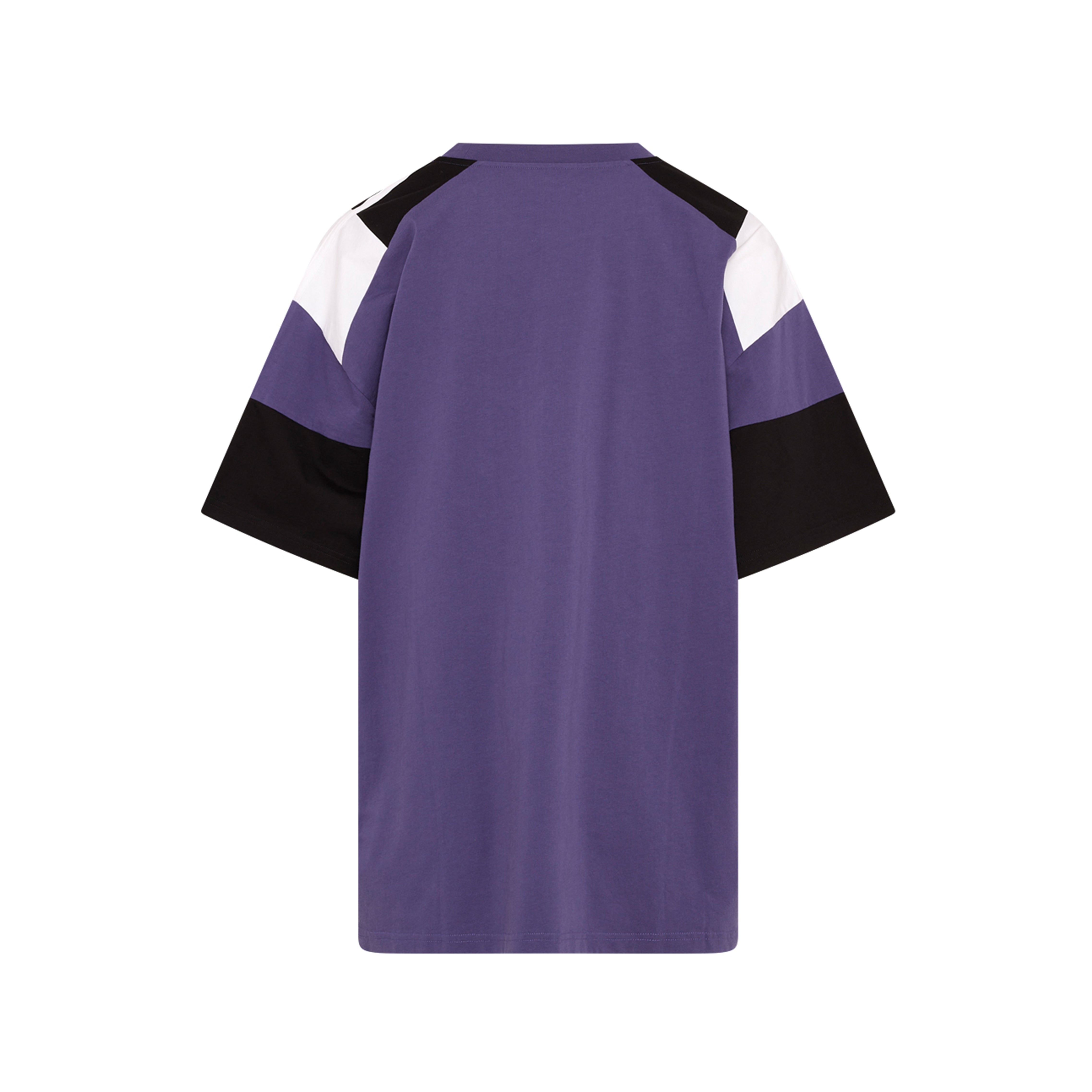 OVERSIZED PANELLED T-SHIRT in PURPLE - T-shirts | Martine Rose