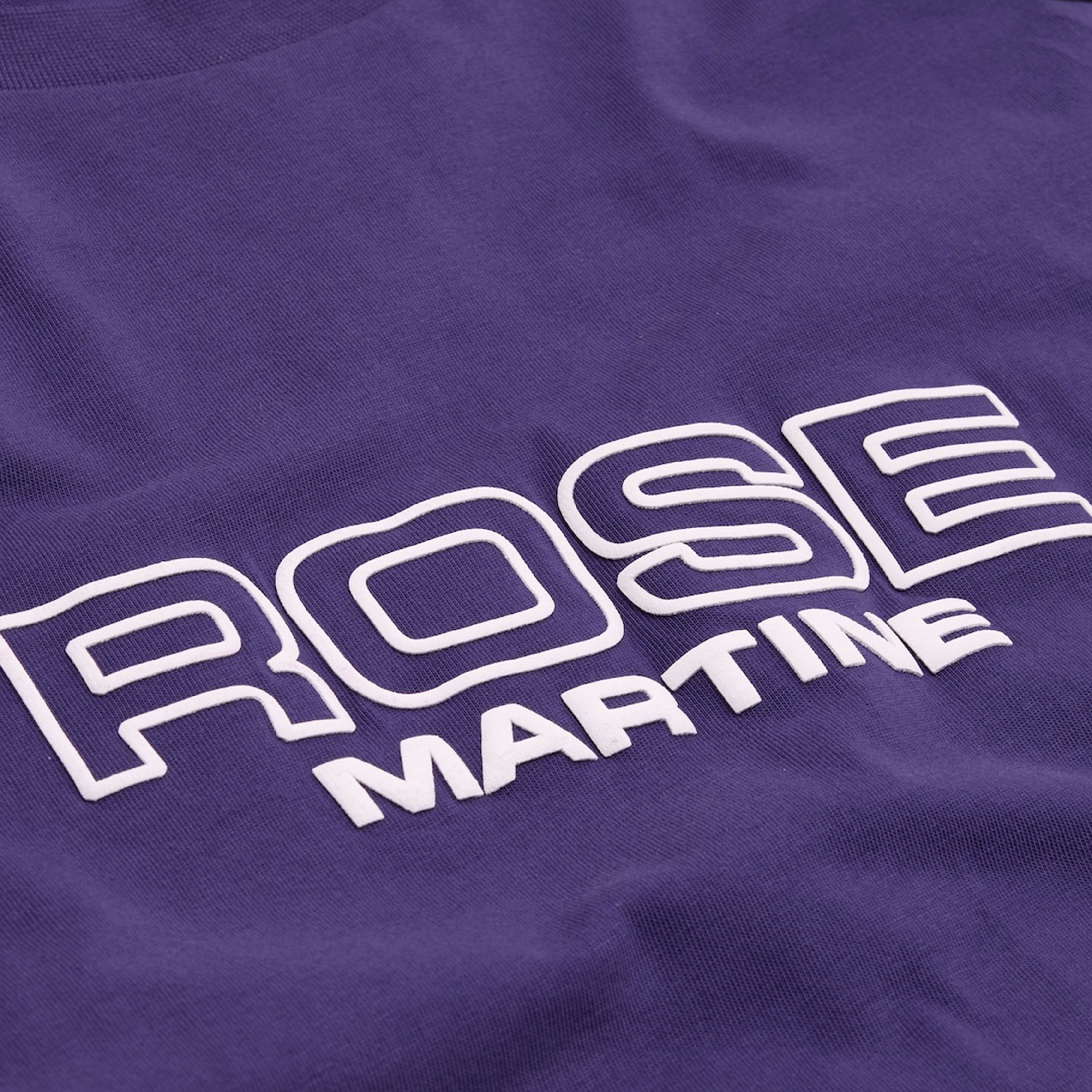 OVERSIZED PANELLED T-SHIRT in PURPLE | Martine Rose