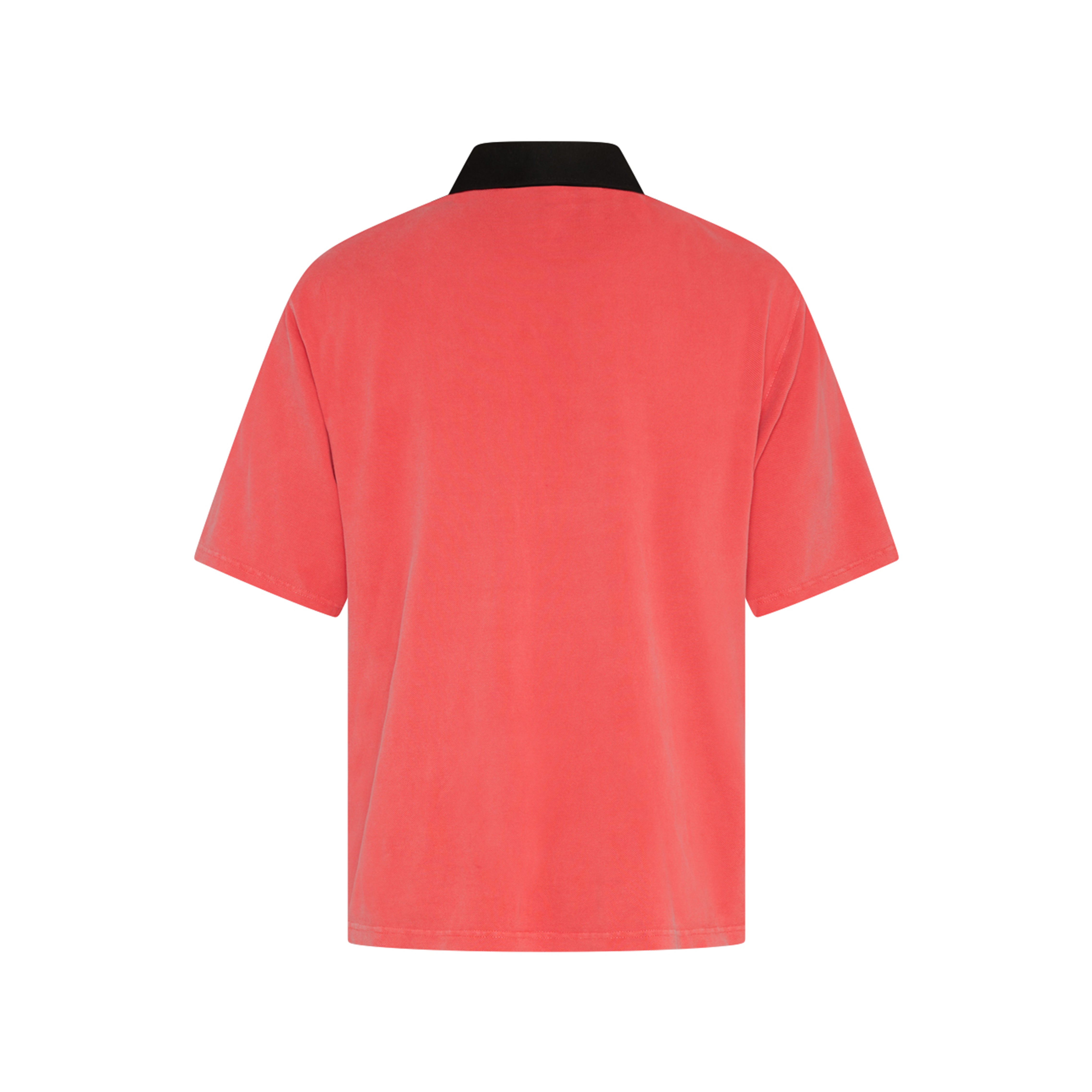 OVERSIZED S/S POLO in WASHED PINK | Martine Rose