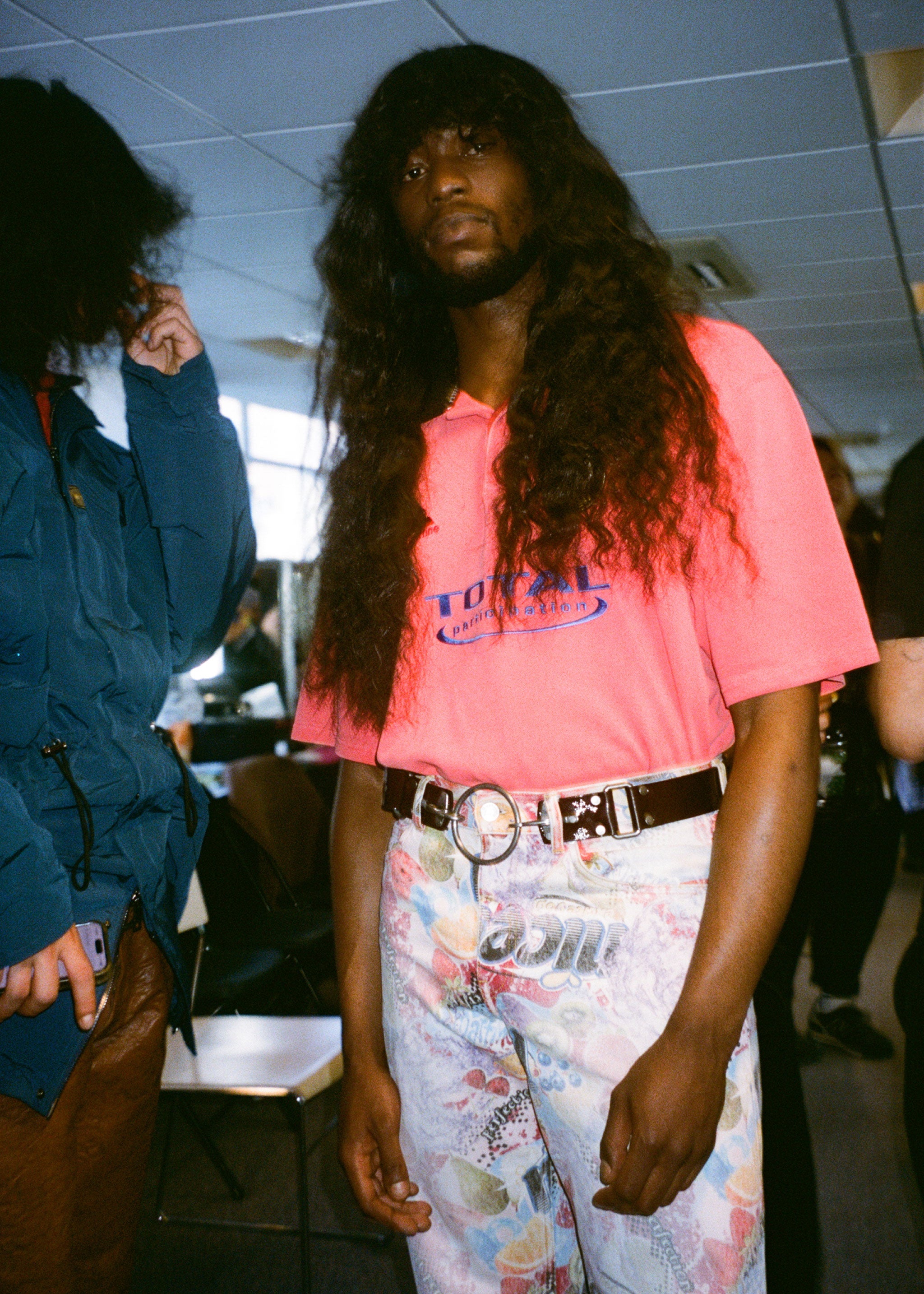 OVERSIZED S/S POLO in WASHED PINK | Martine Rose