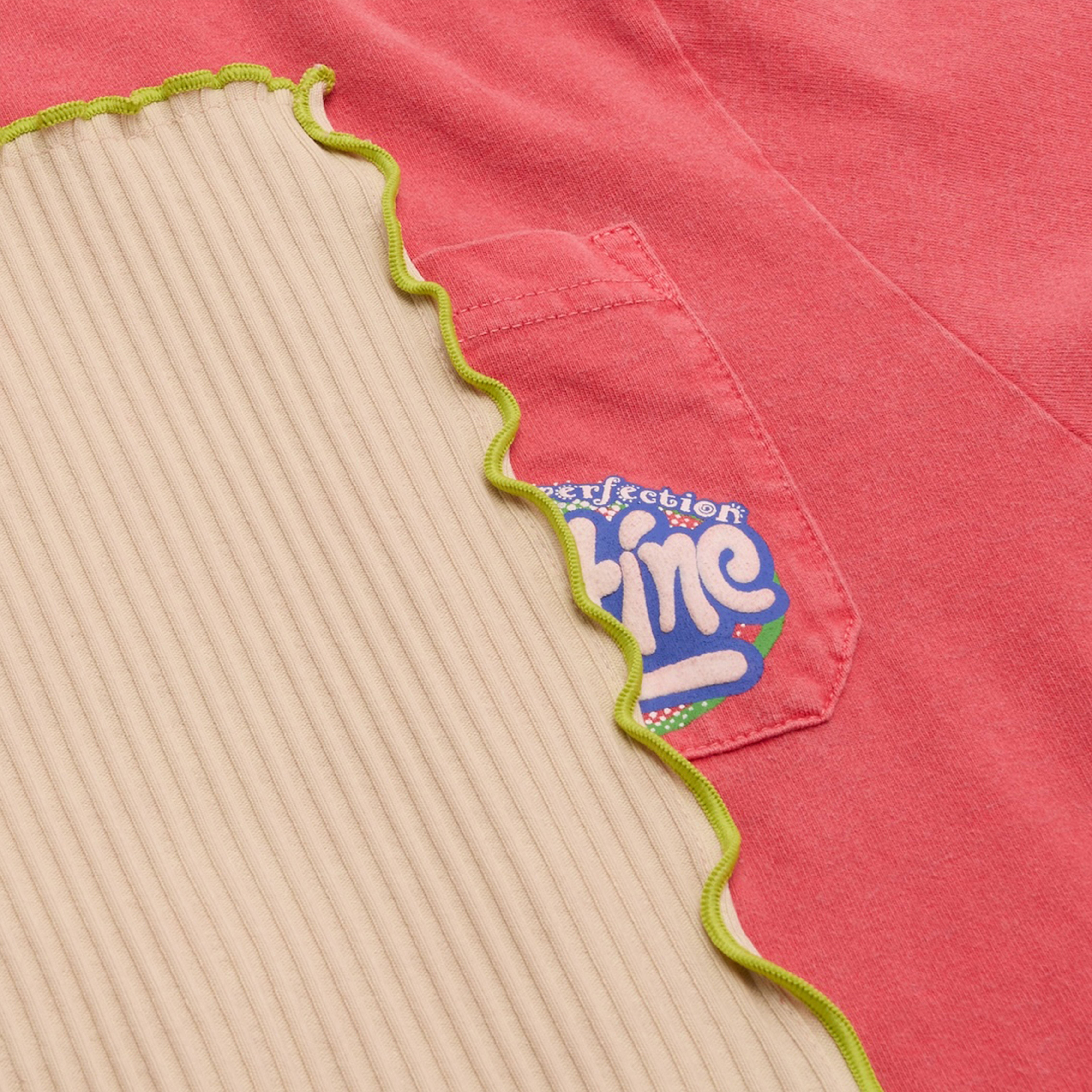 WINDOW T-SHIRT in HOT PINK | Martine Rose