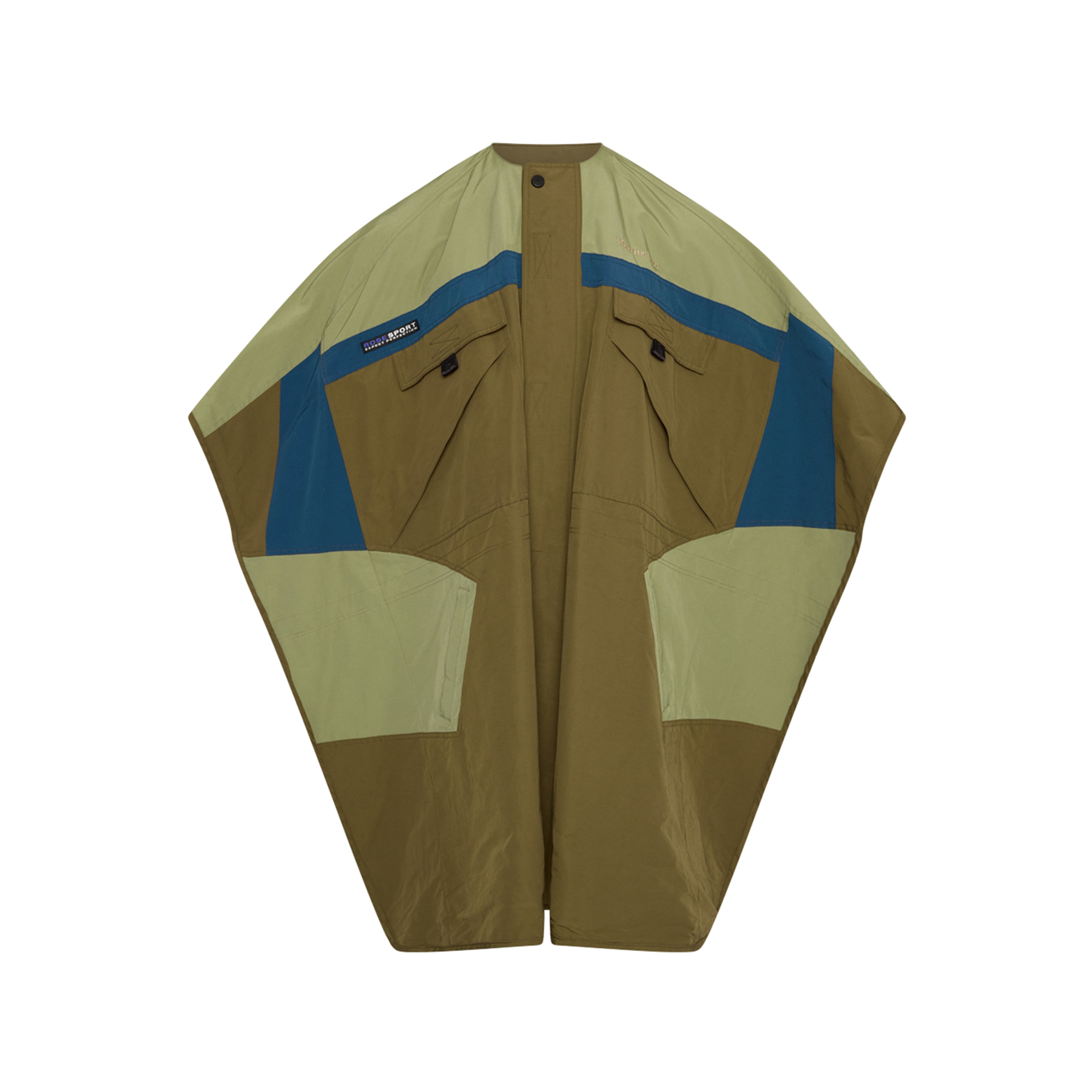BARBERS CAPE in KHAKI GREEN - Outerwear | Martine Rose
