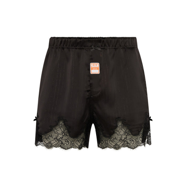 Martine Rose french knickers in black pinstripe