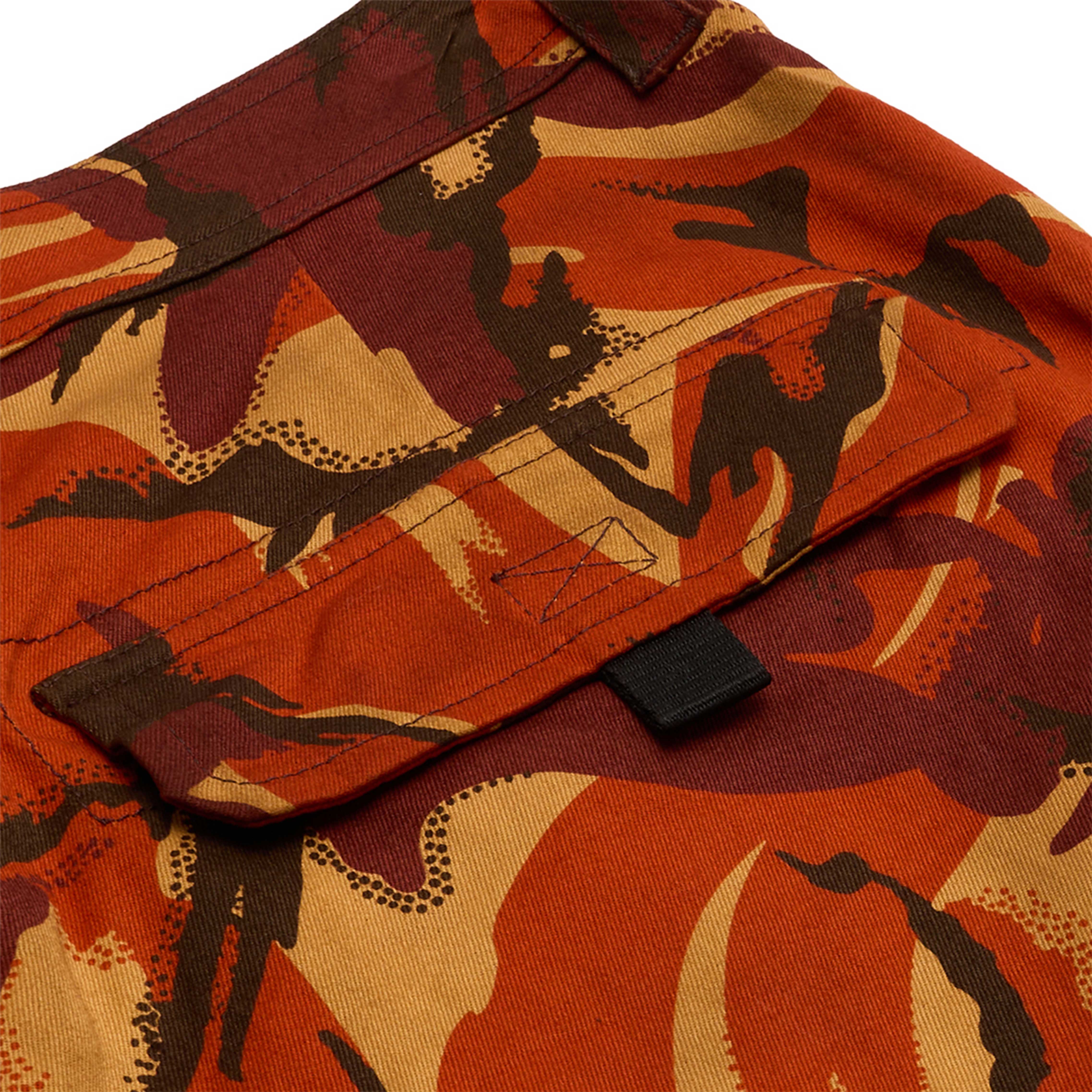 UTILITY SHORT in ORANGE CAMO | Martine Rose