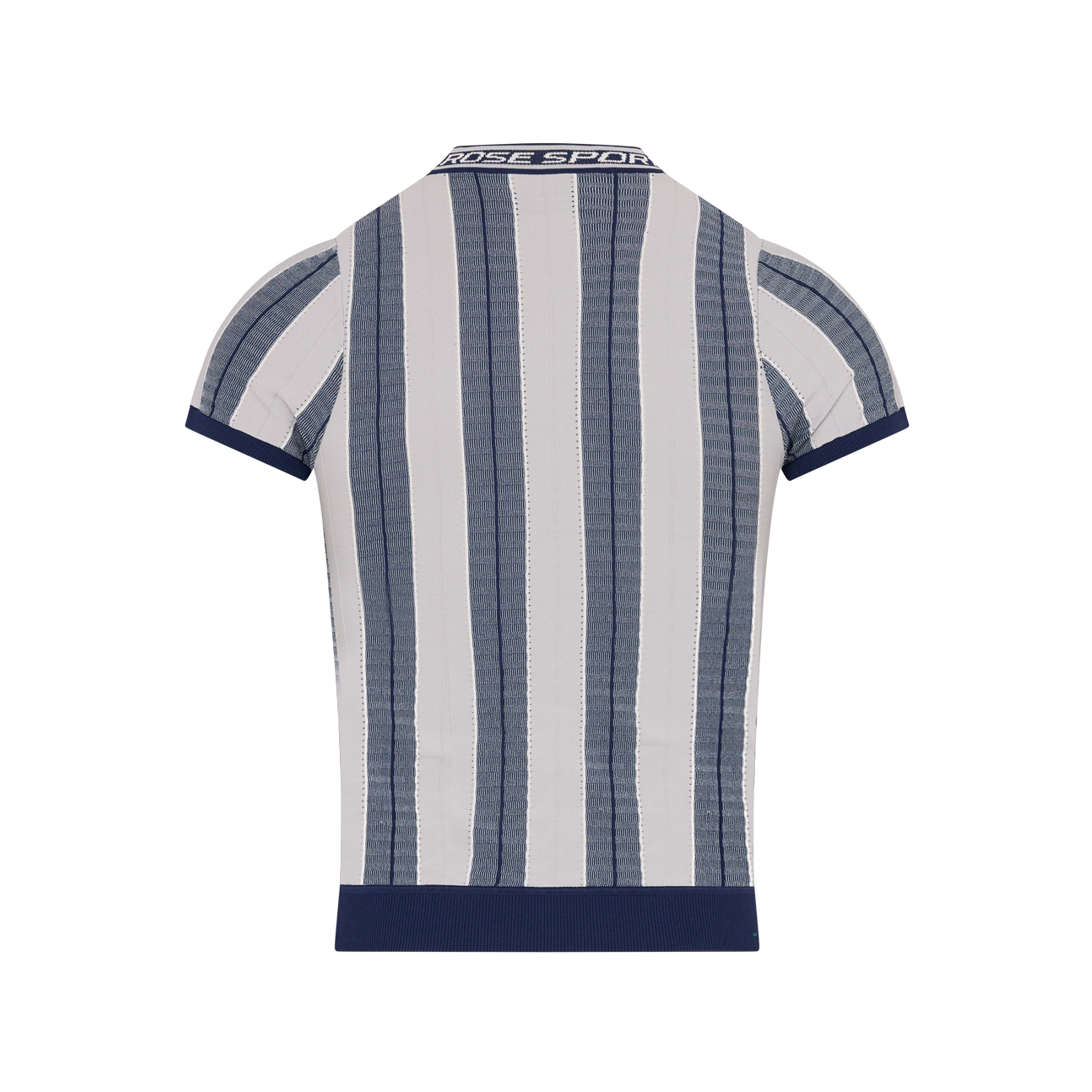 LOGO TIGHT T-SHIRT in BLUE & GREY - Tops | Martine Rose