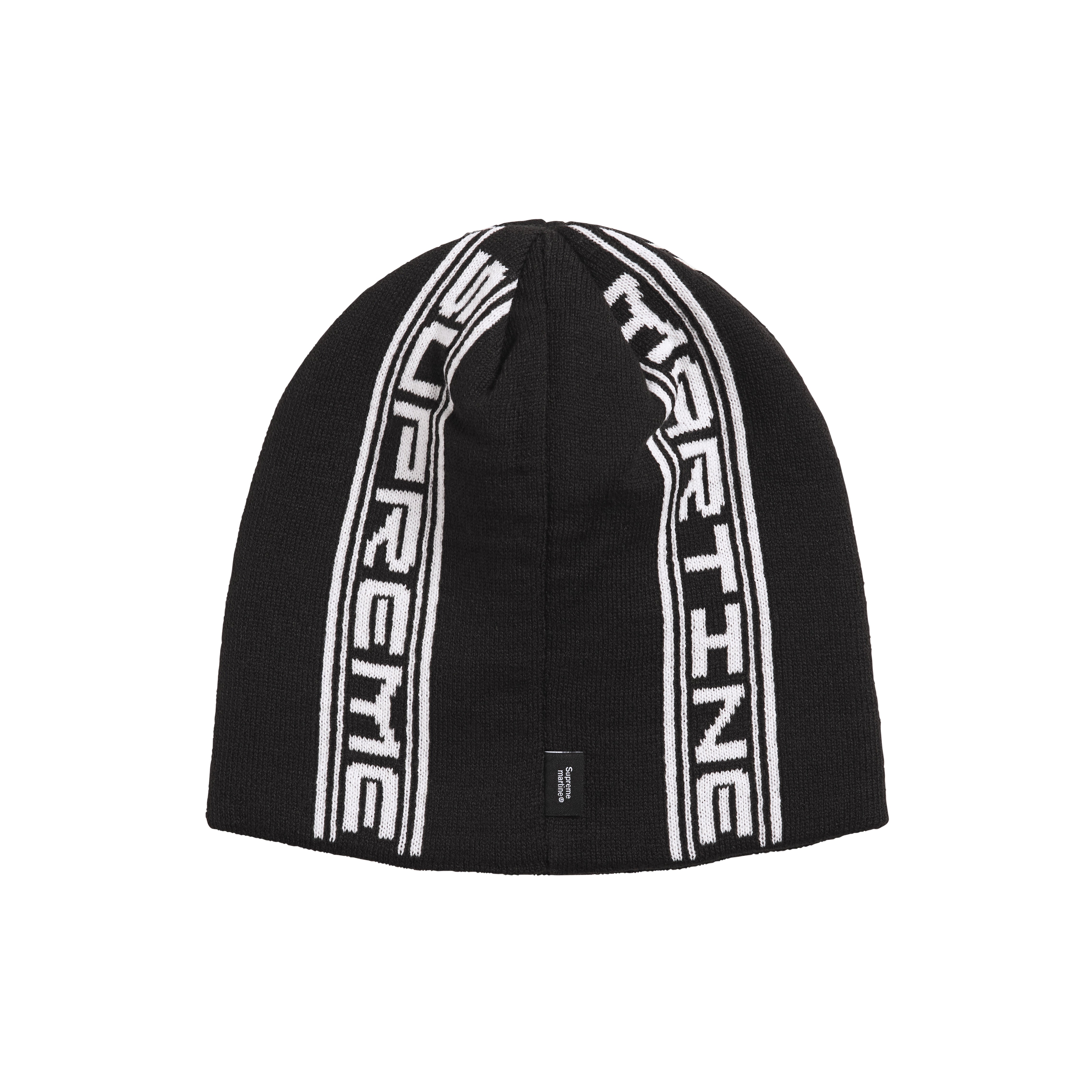 SUPREME®/MARTINE ROSE® JACQUARD BEANIE in BLACK | Martine Rose