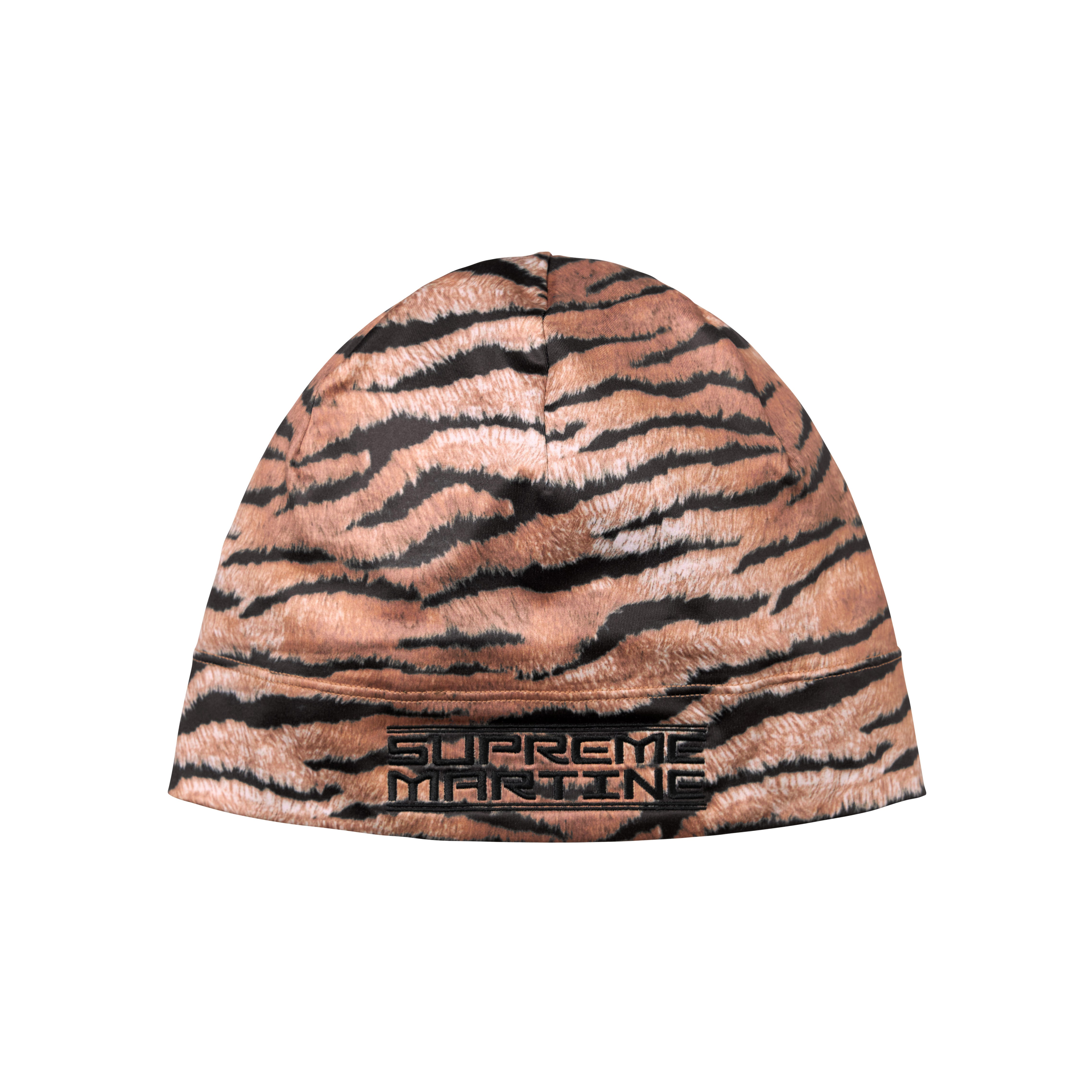 PREORDER SUPREME®/MARTINE ROSE® BASE LAYER BEANIE in TIGER | Martine Rose