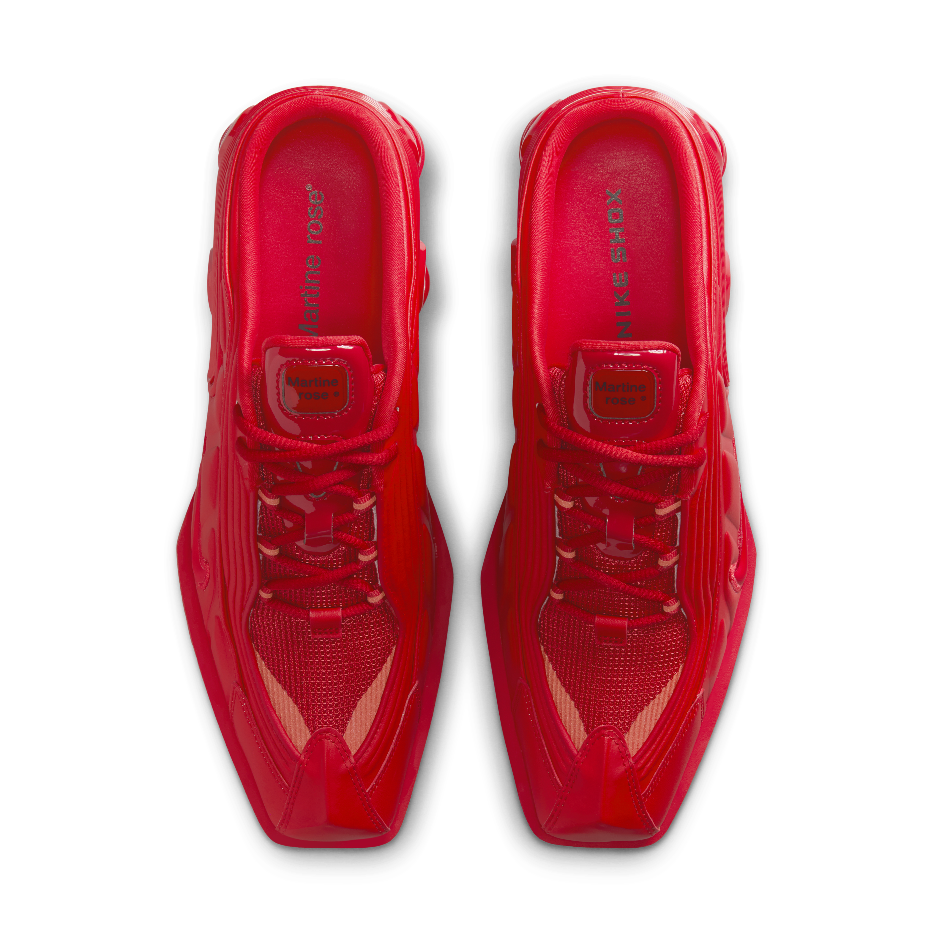 NIKE x MARTINE ROSE MR4 SHOX in RED | Martine Rose