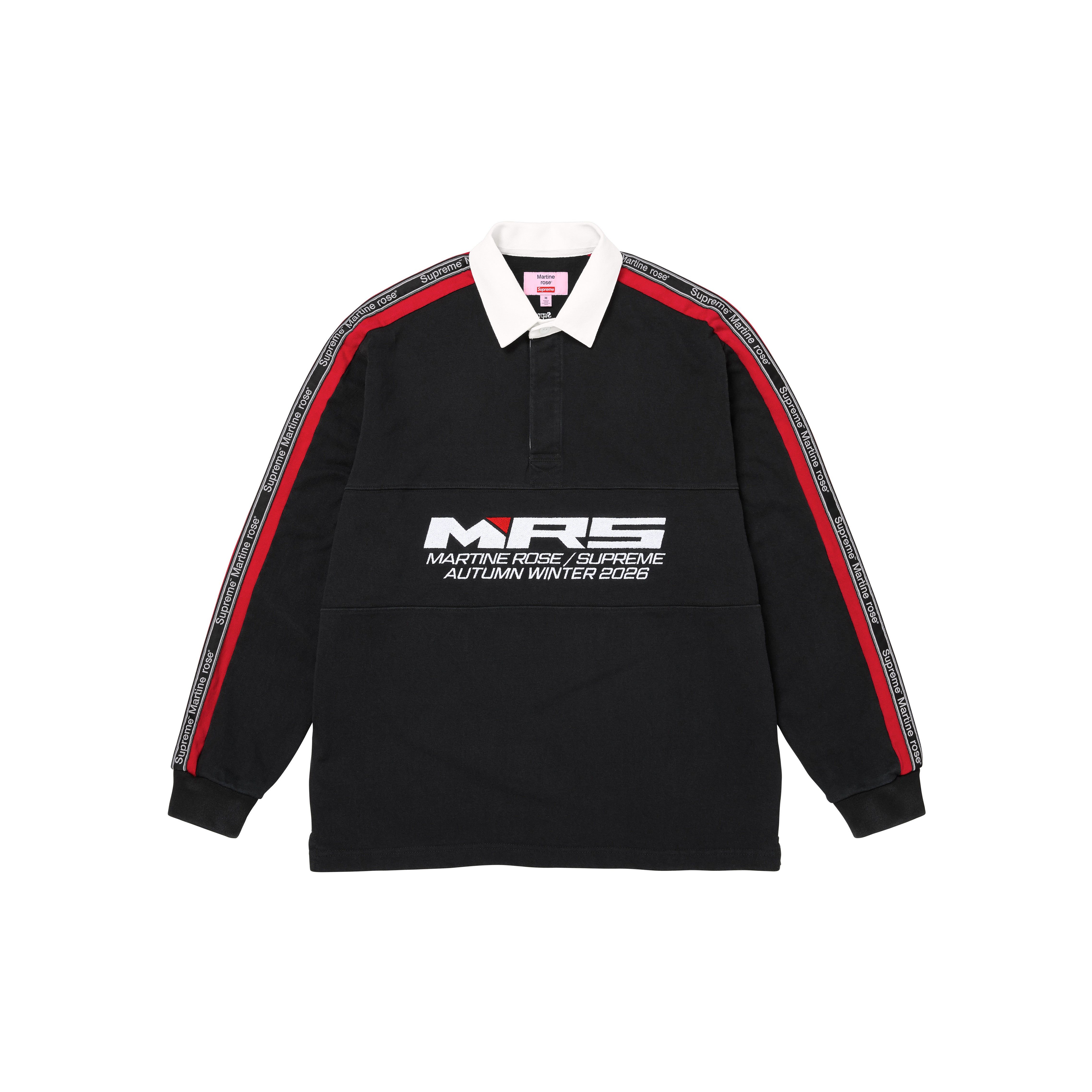 PREORDER SUPREME®/MARTINE ROSE® RUGBY in BLACK | Martine Rose