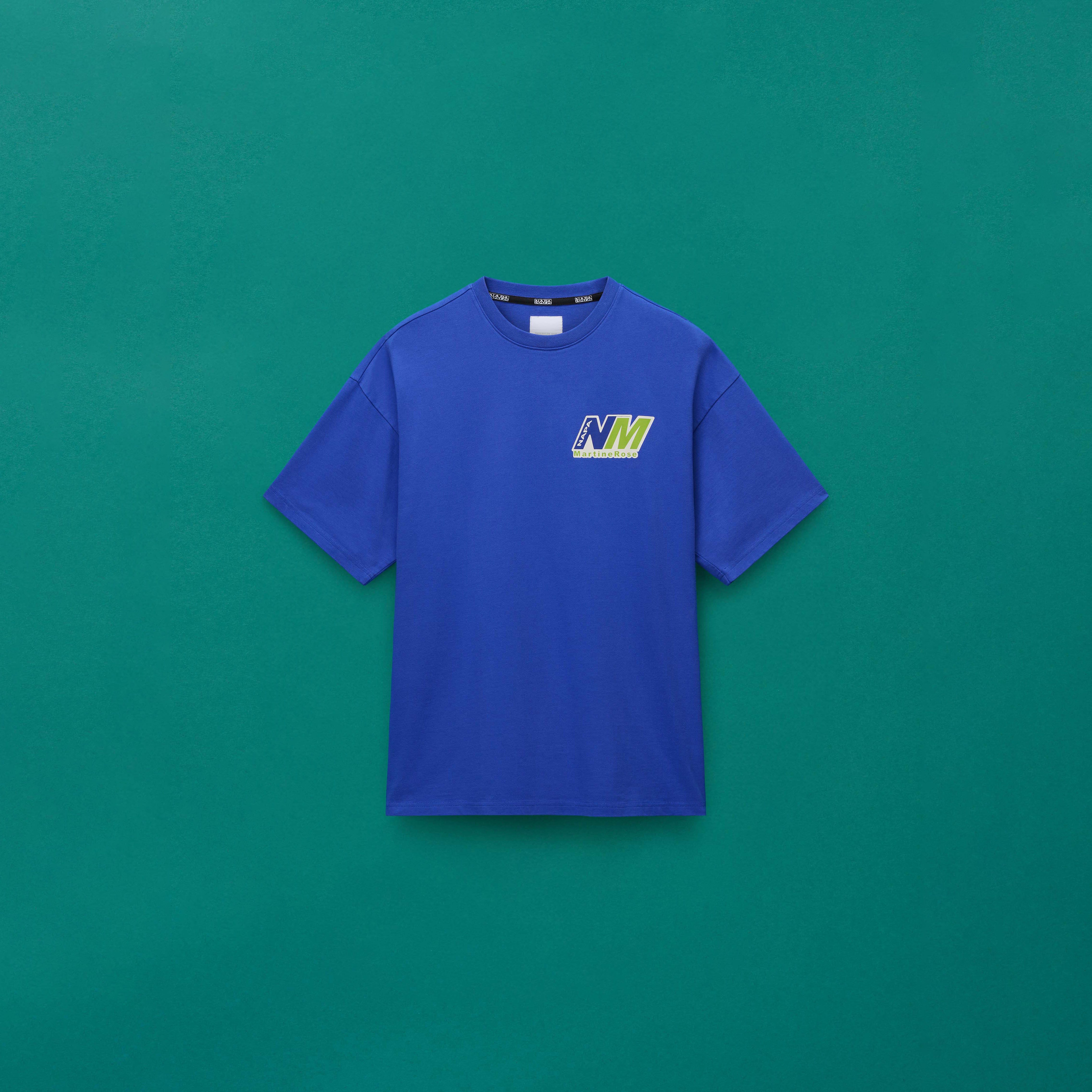 OCELOT S/S T-SHIRT in DAZZLING BLUE - Tops | Martine Rose