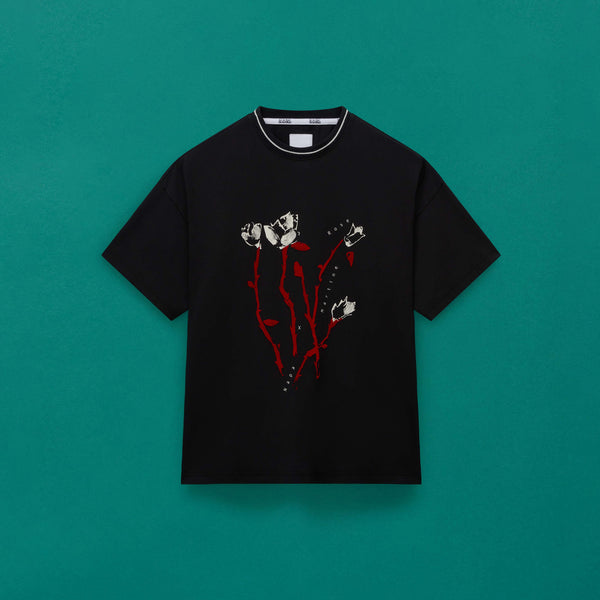 Martine Rose for Napapijri Osorno t-shirt in black