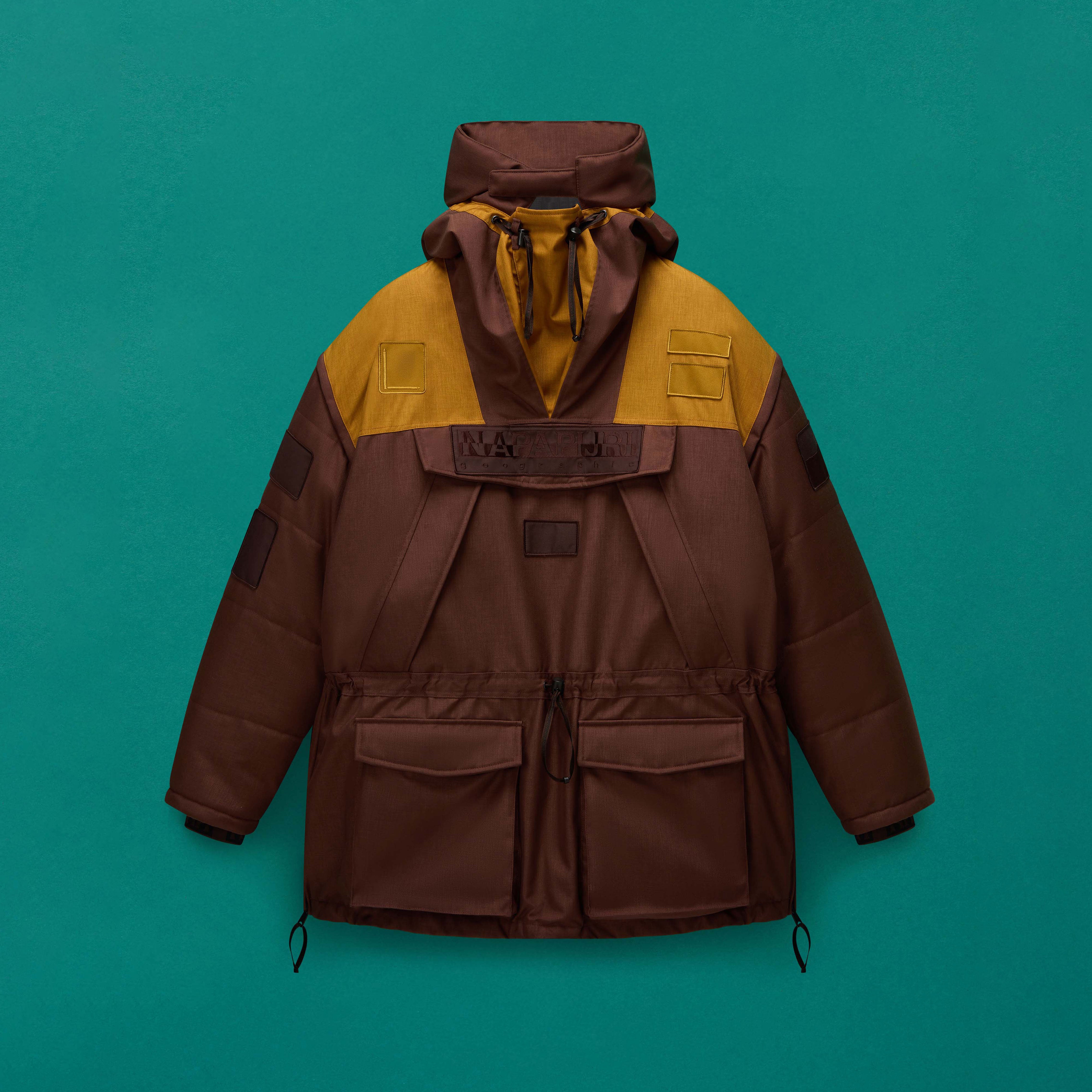 SKIDOO COMMON ANORAK JACKET in CHOCOLATE - Outerwear | Martine Rose
