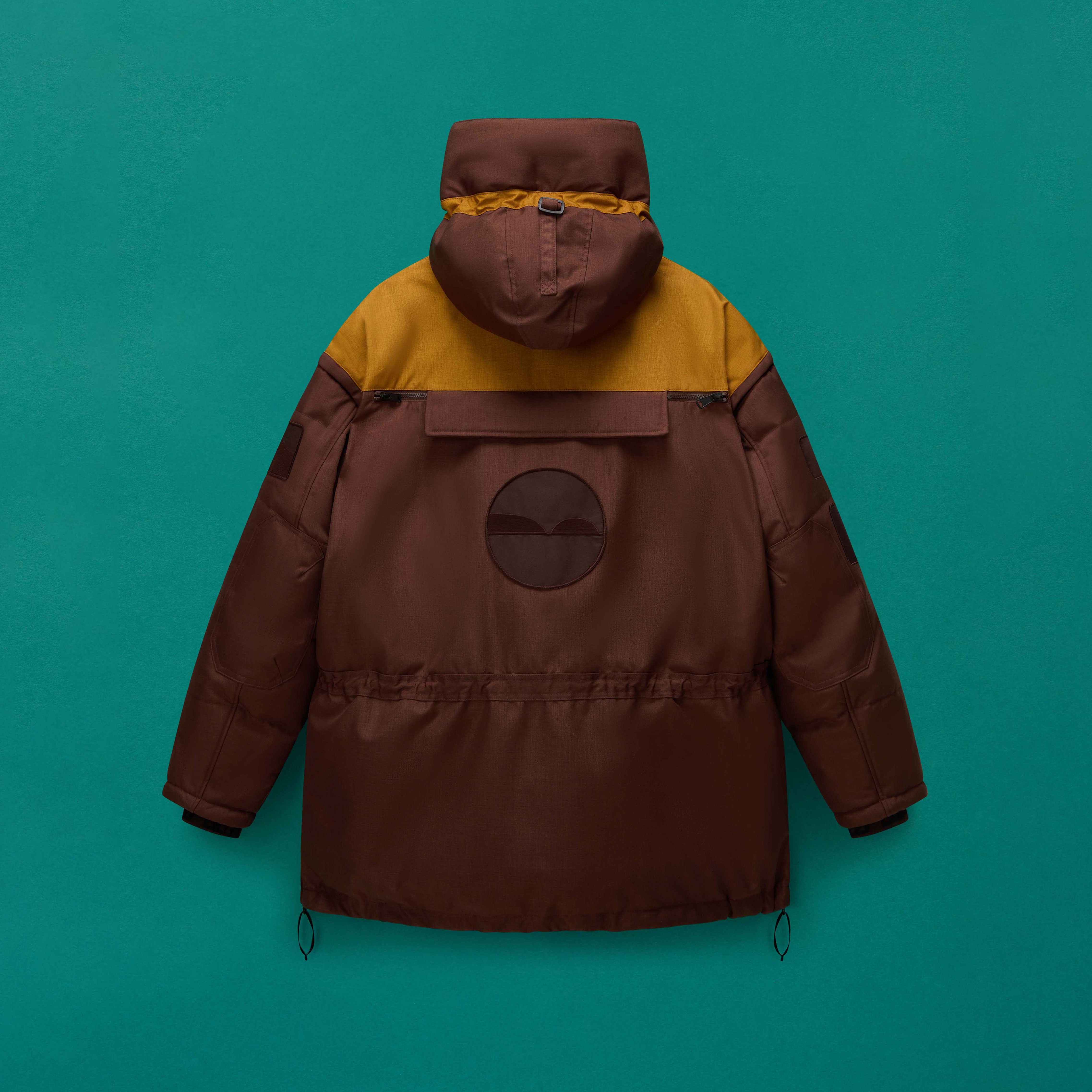 SKIDOO COMMON ANORAK JACKET in CHOCOLATE | Martine Rose