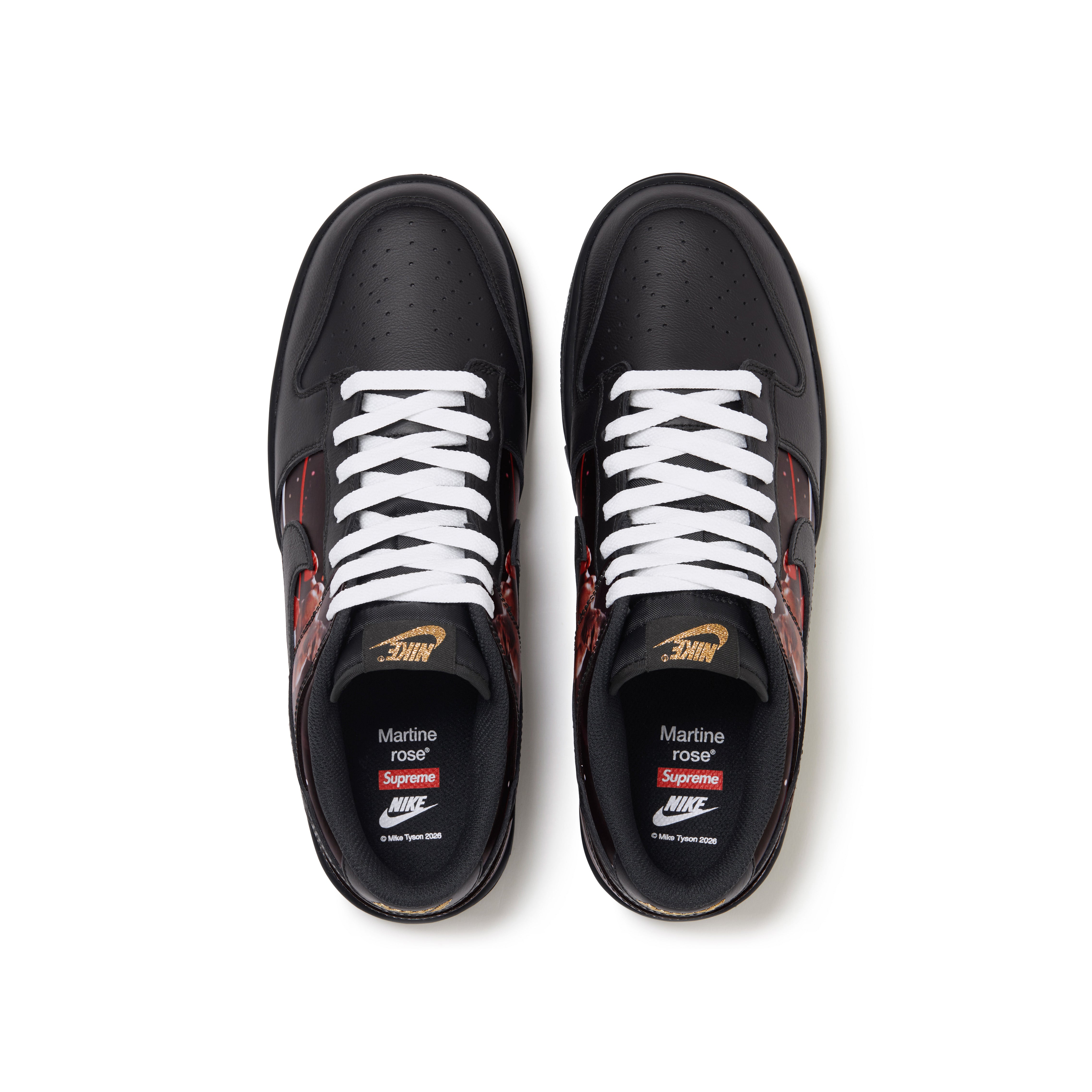 PREORDER SUPREME®/MARTINE ROSE®/NIKE® DUNK LOW in BLACK | Martine Rose